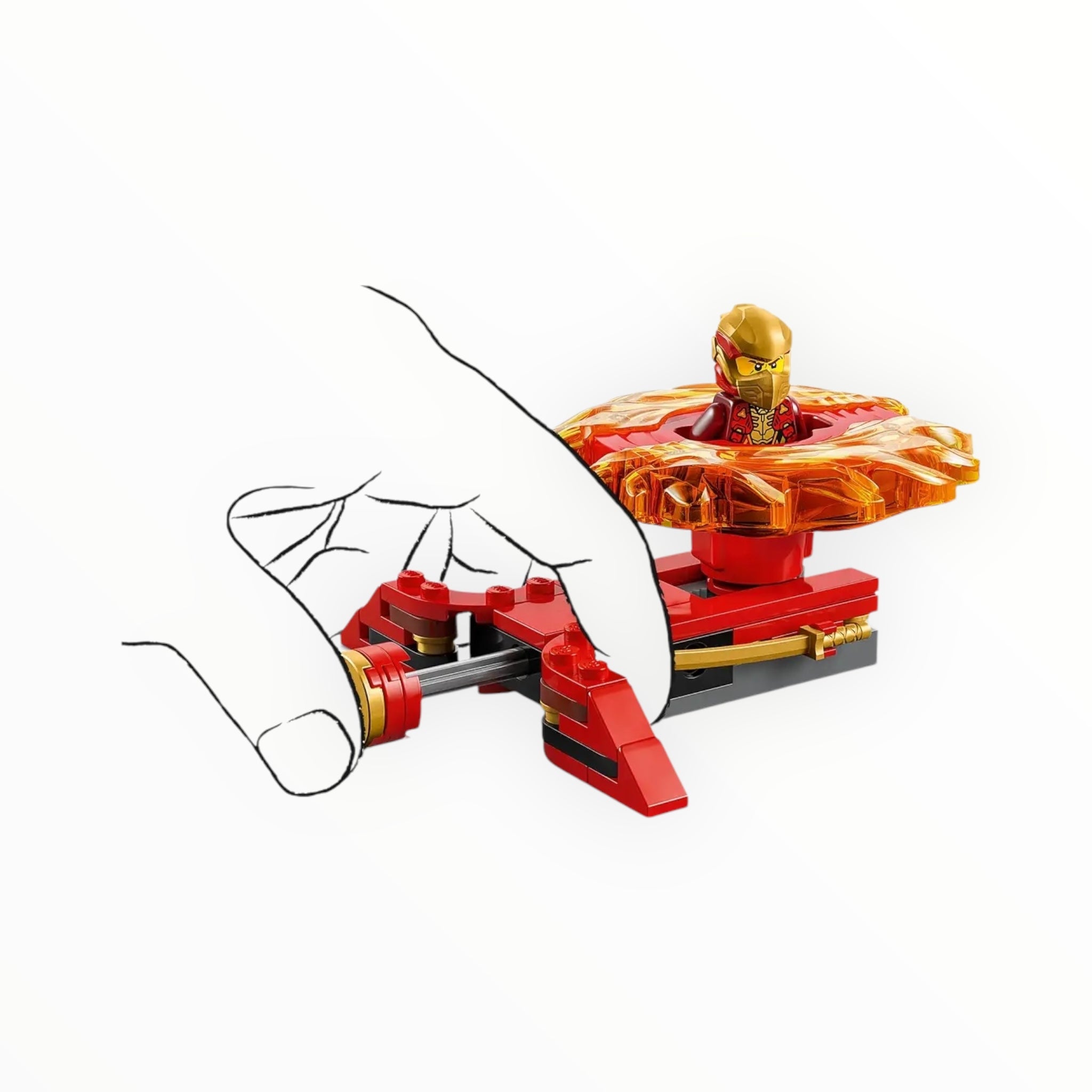 71823 Ninjago Kai’s Dragon Spinjitzu Spinner