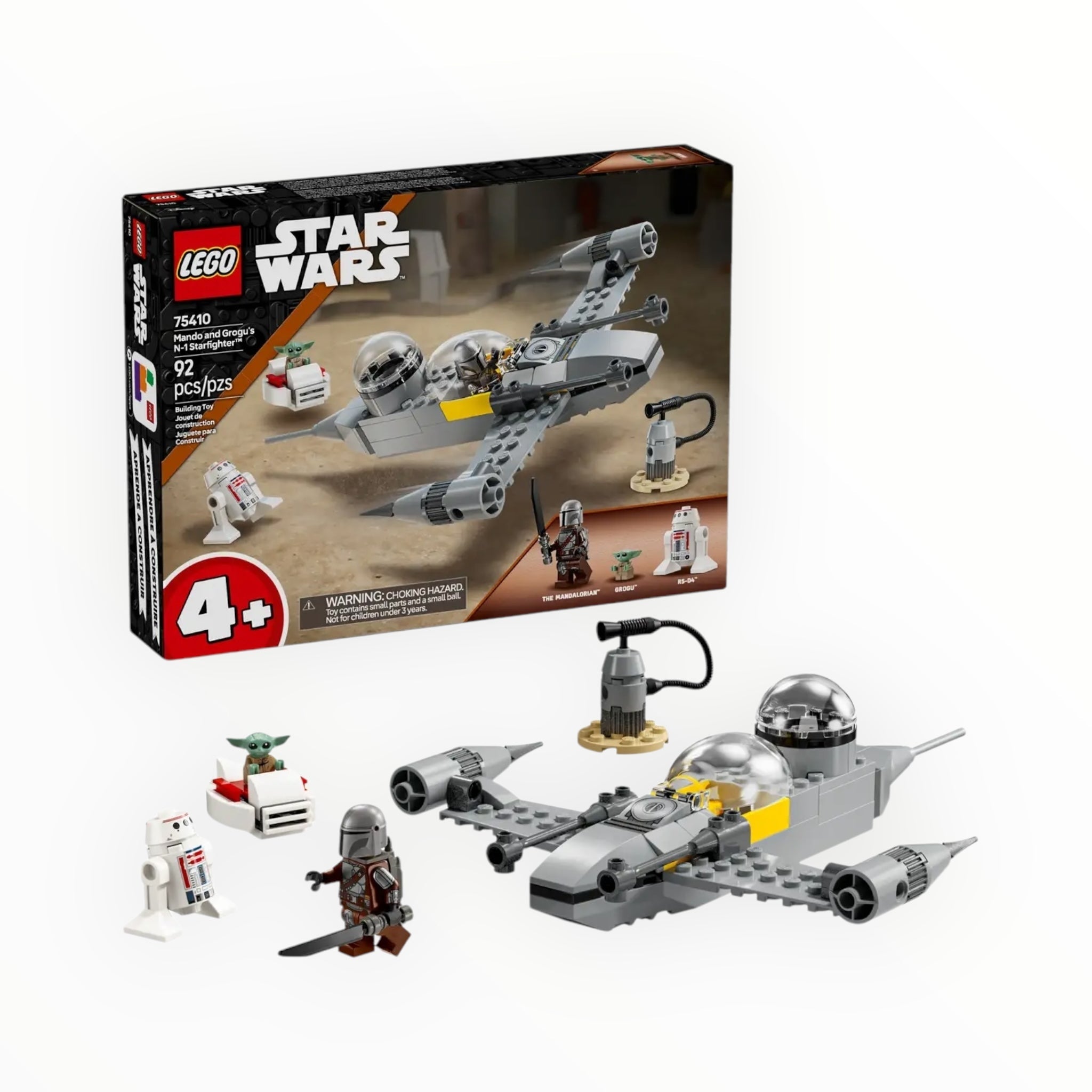 75410 Star Wars Mando and Grogu’s N-1 Starfighter