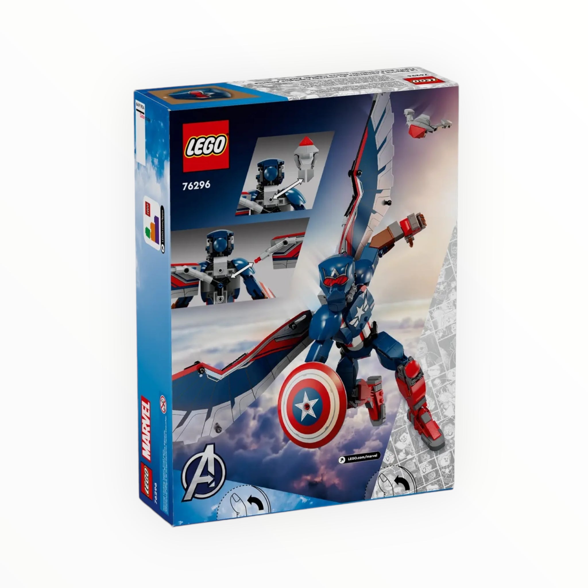 76296 Marvel New Captain America Construction Figure