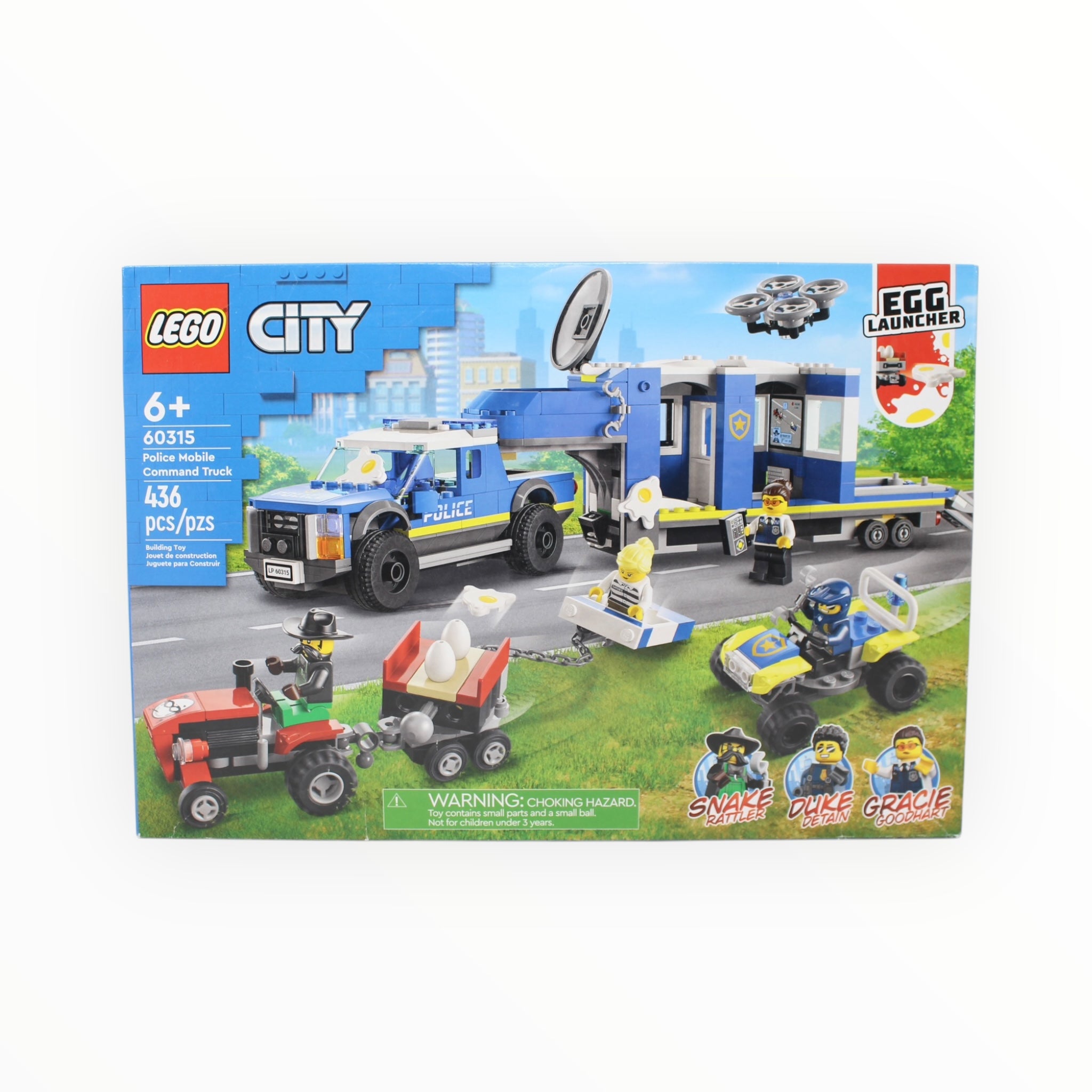 Retired Set 60315 City Police Mobile Command Truck (damaged box)