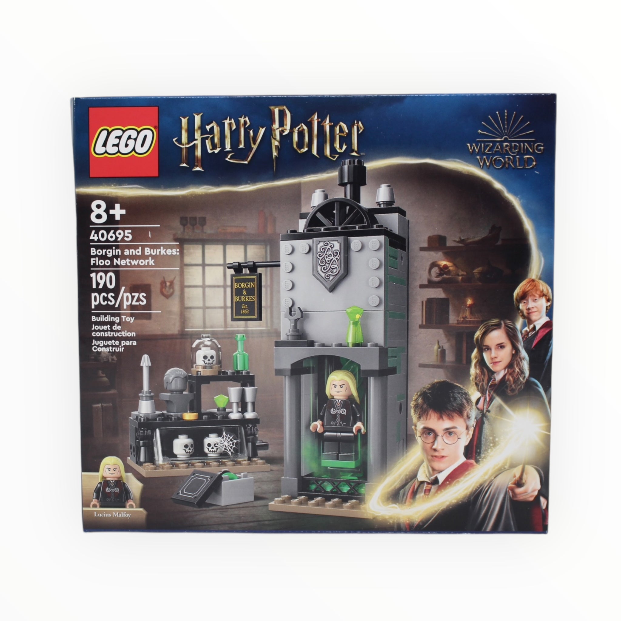 Retired Set 40695 Harry Potter Borgin and Burkes: Floo Network