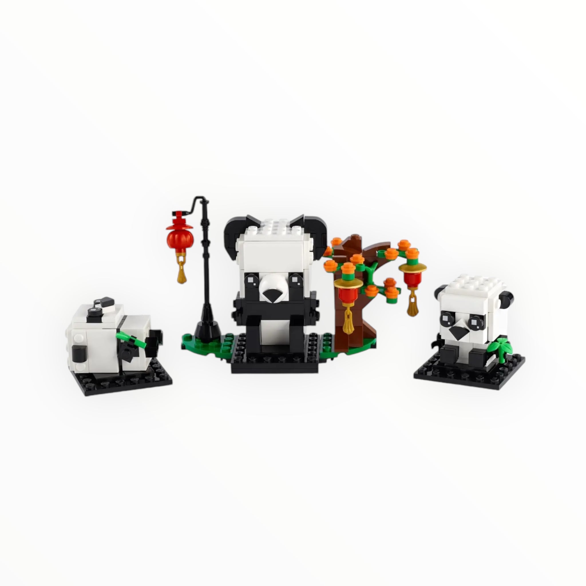 Retired Set 40466 BrickHeadz Chinese New Year Pandas