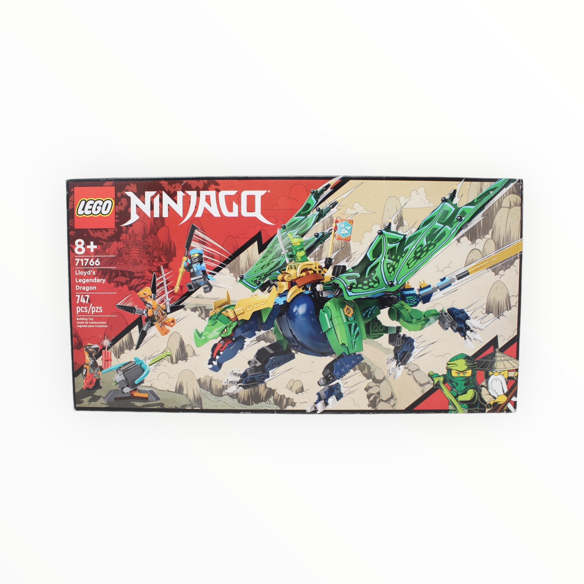 Retired Set 71766 Ninjago Lloyd’s Legendary Dragon