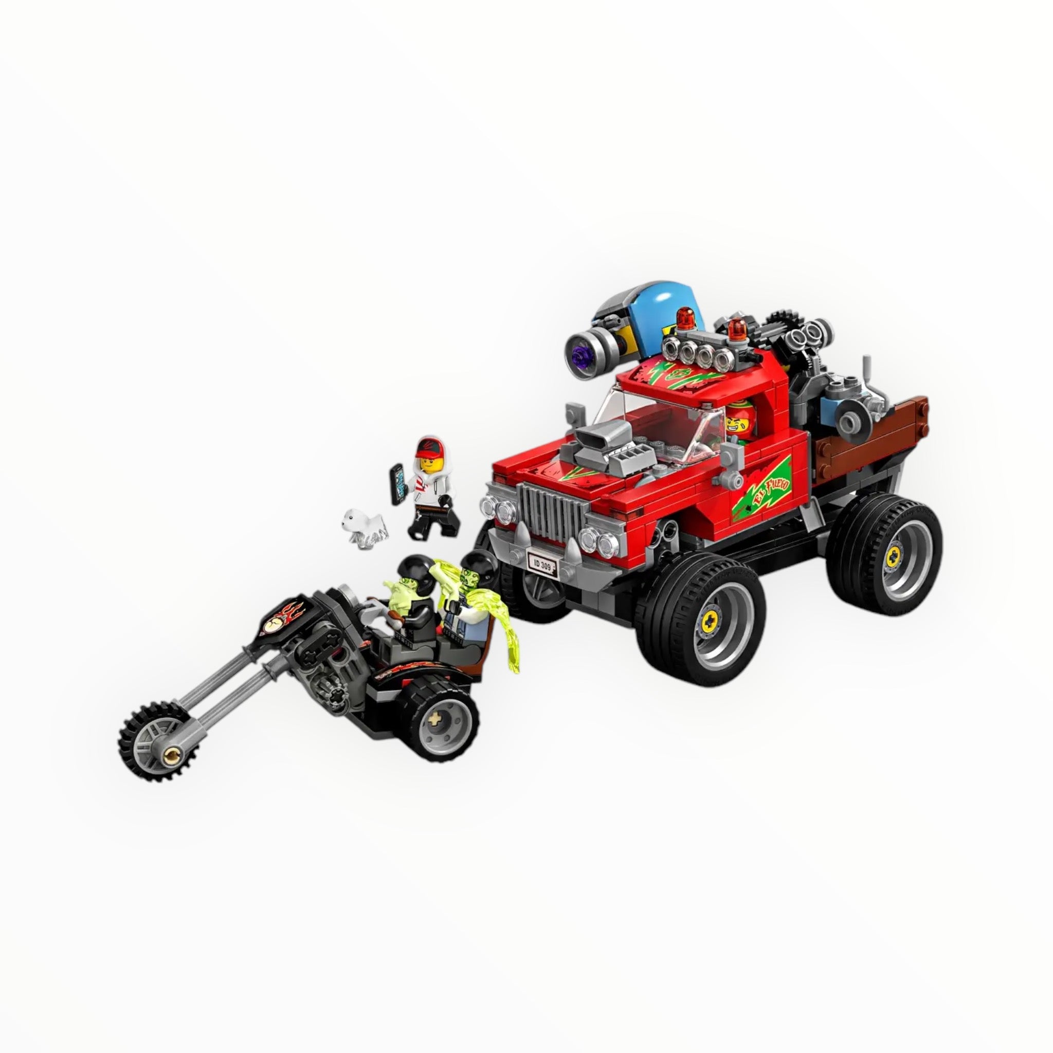 Retired Set 70421 Hidden Side El Fuego’s Stunt Truck