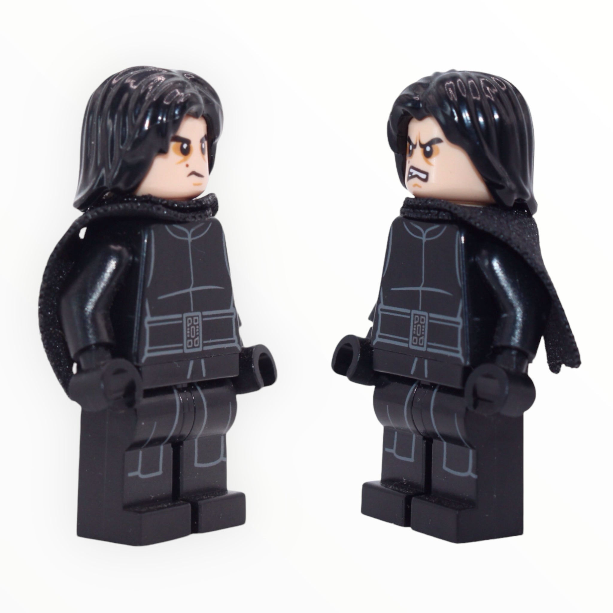 Kylo Ren (The Force Awakens, hair, tattered cape)