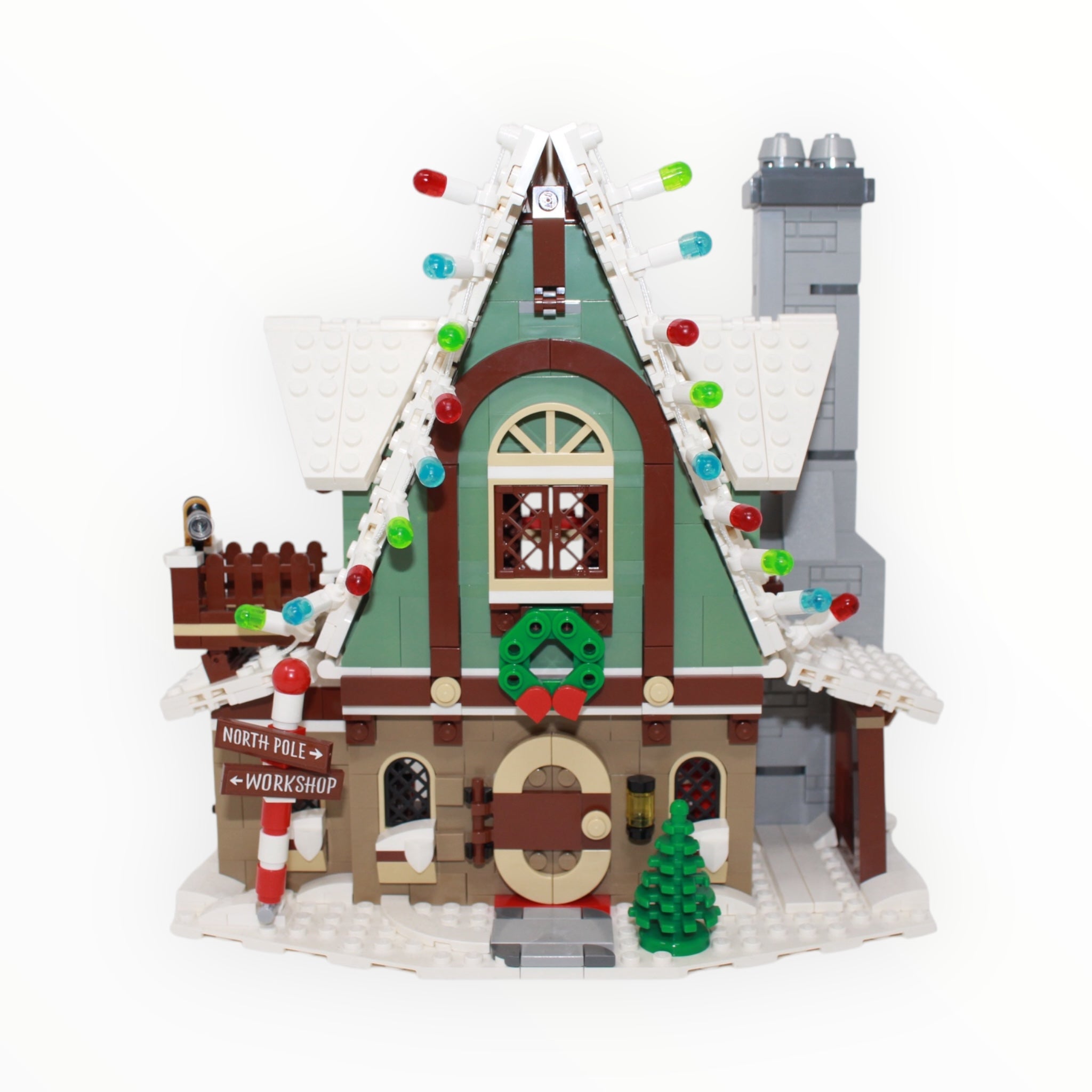 Used Set 10275 Icons Elf Club House