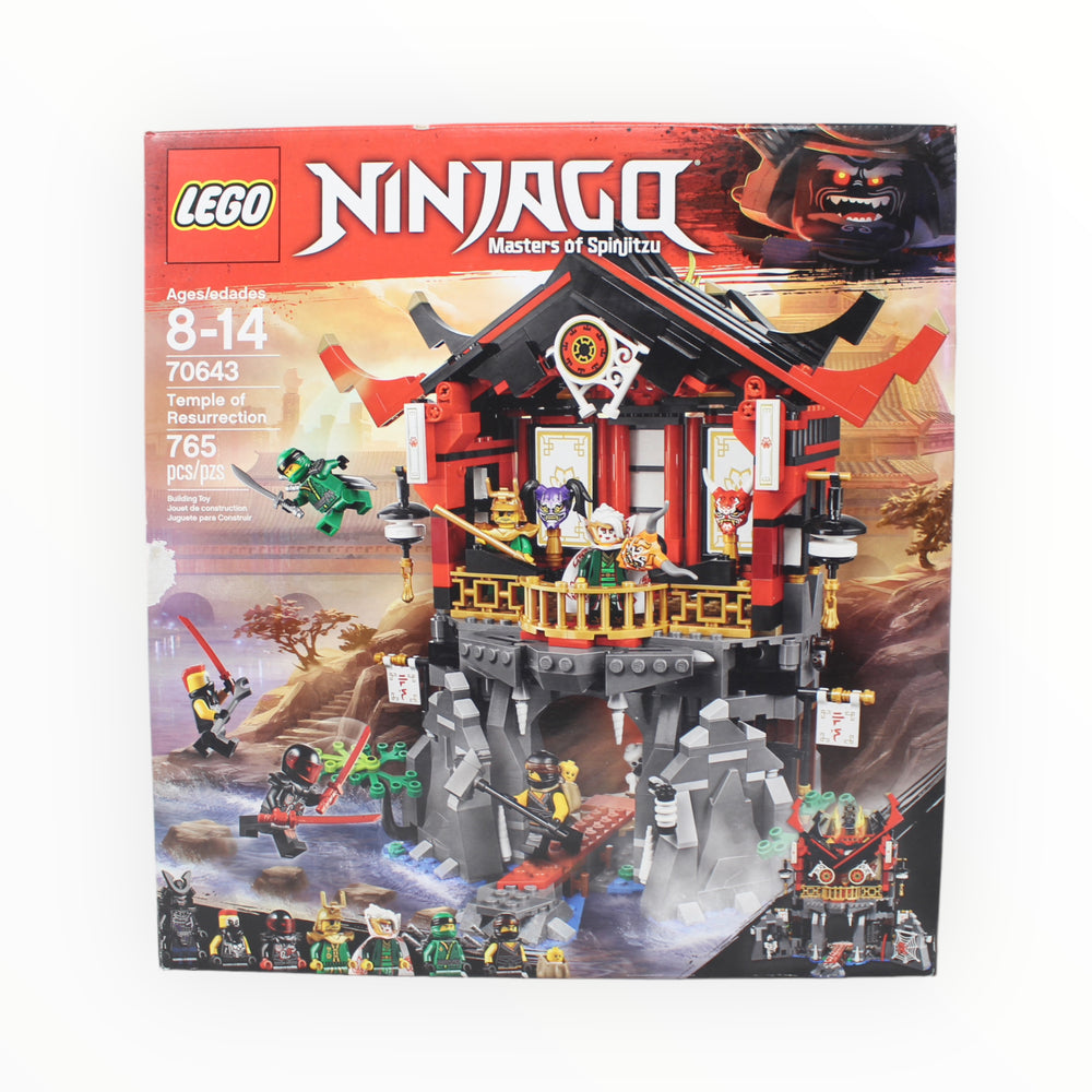 Certified Used Set 70643 Ninjago Temple of Resurrection