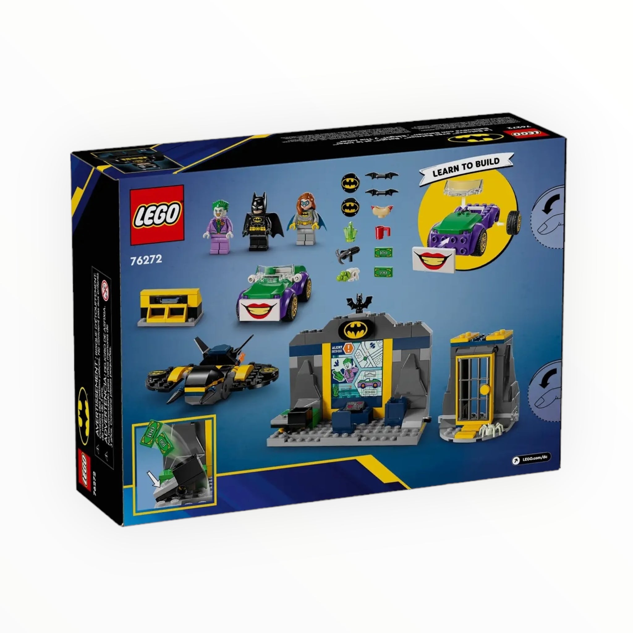 76272 DC The Batcave with Batman, Batgirl, and The Joker