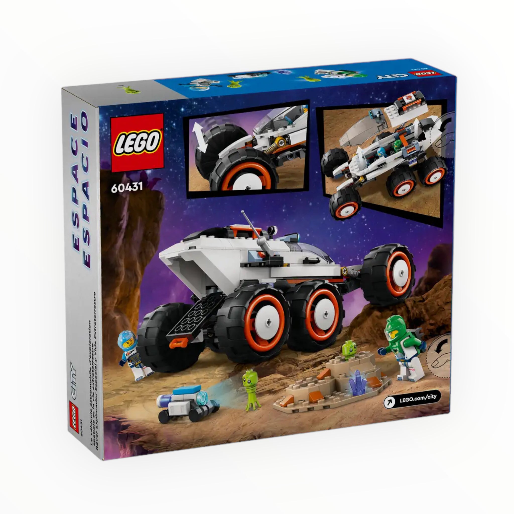 60431 City Space Explorer Rover and Alien Life