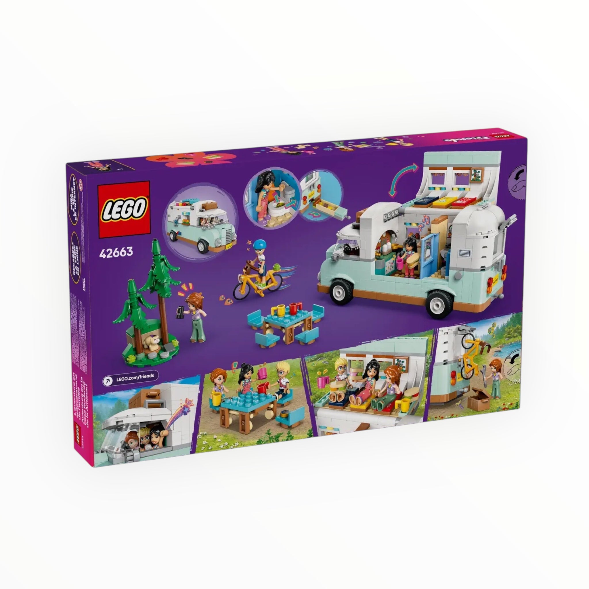 42663 Friends Friendship Camper Van Adventure