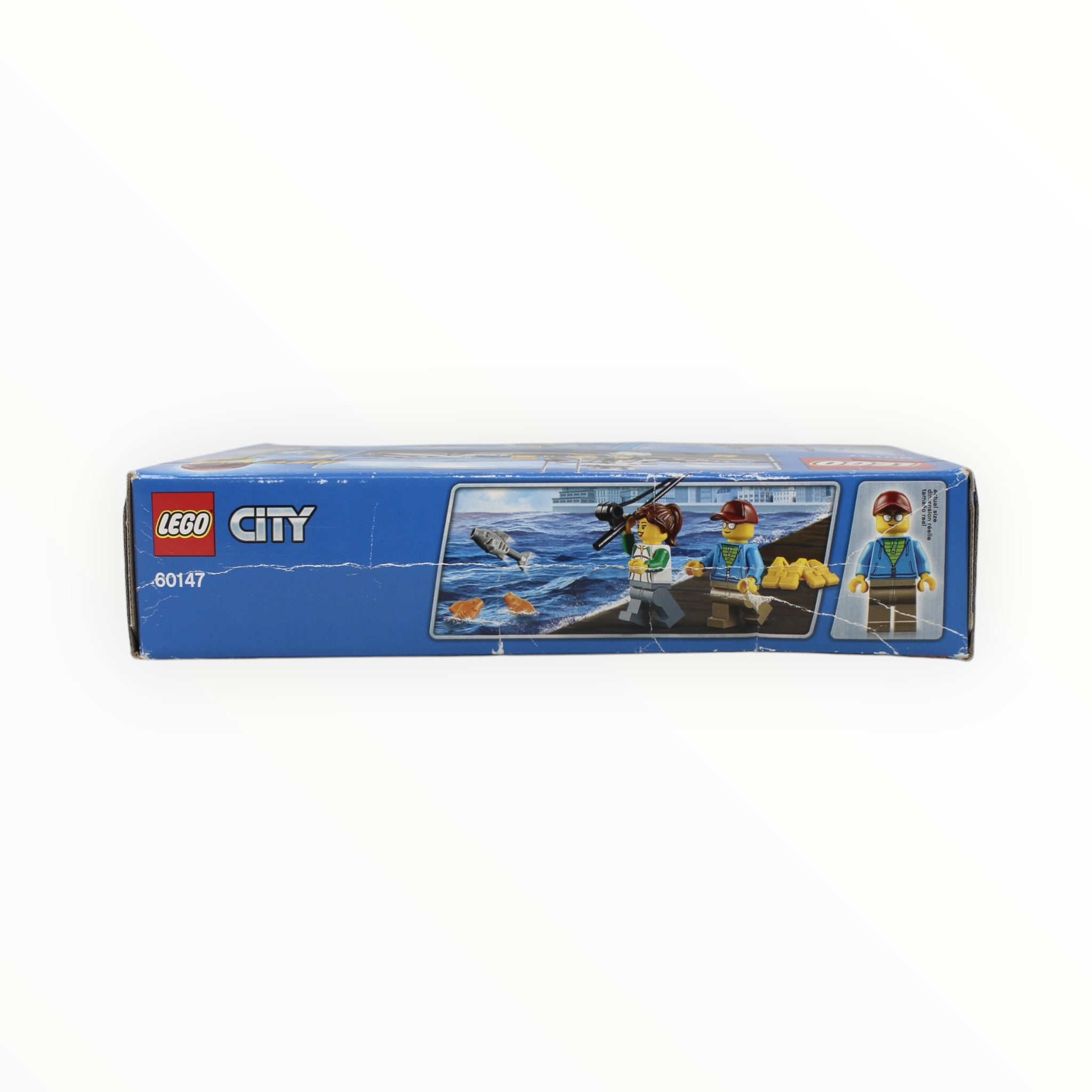 Retired Set 60147 City Fishing Boat (damaged box)