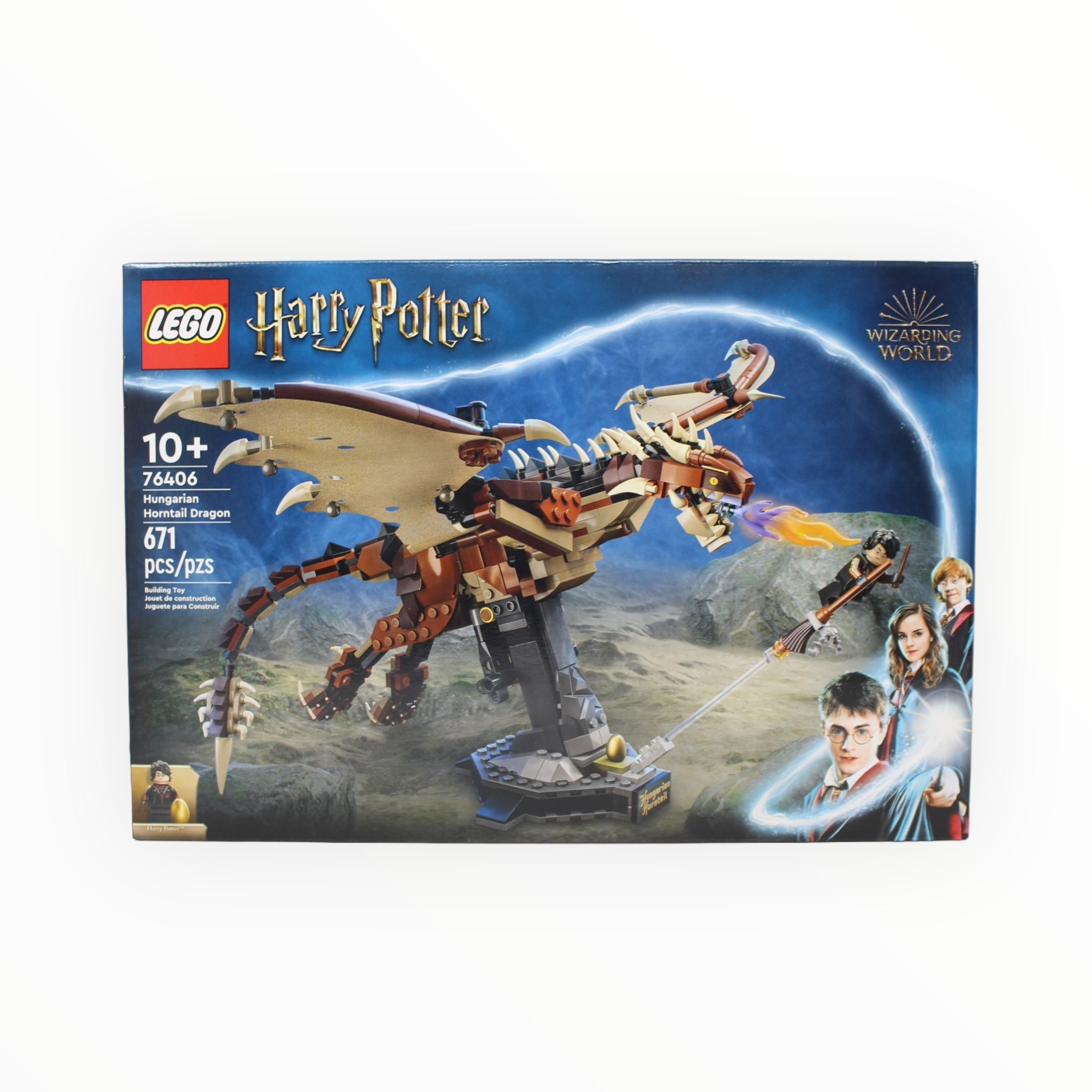 Retired Set 76406 Harry Potter Hungarian Horntail Dragon