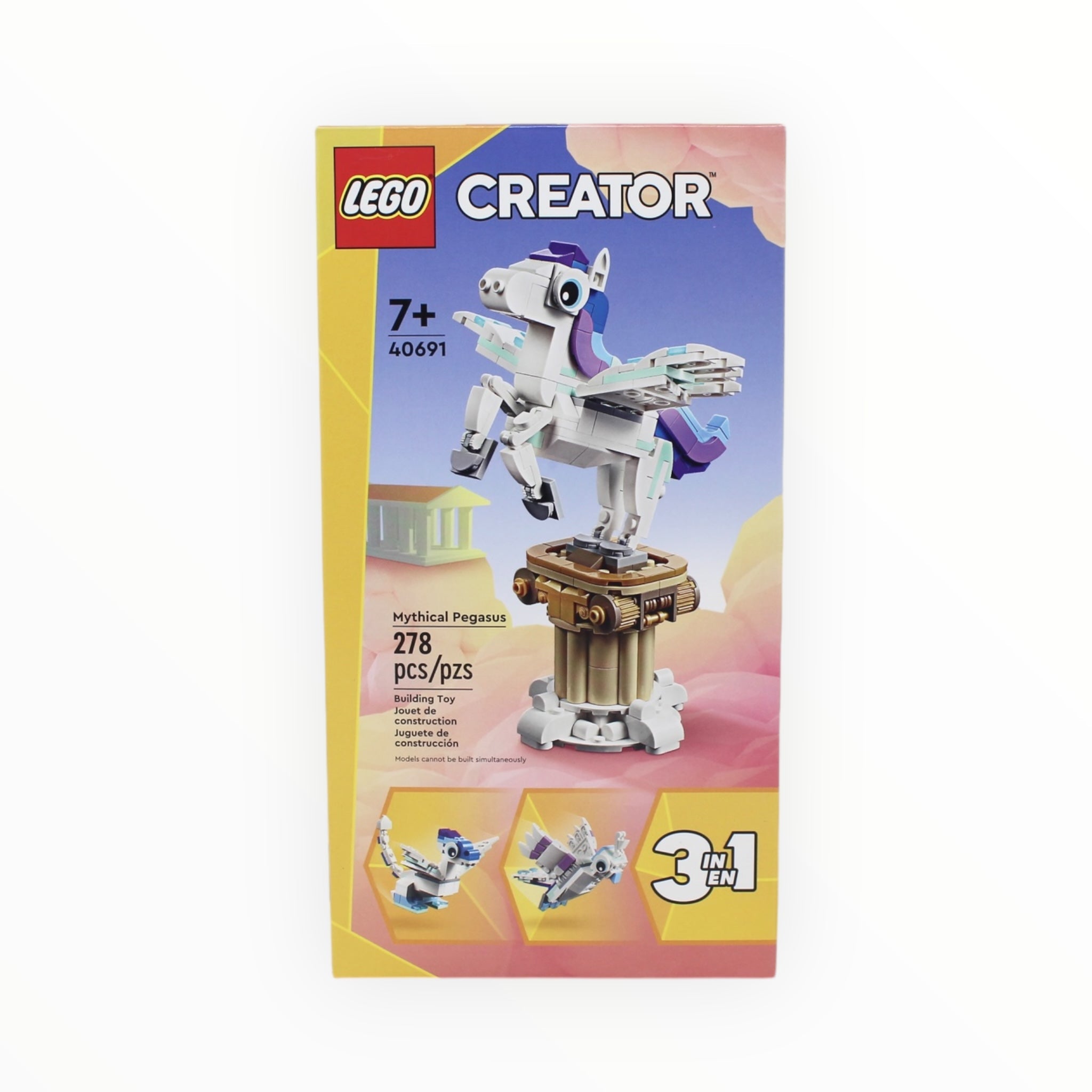 Retired Set 40691 Creator Mythical Pegasus