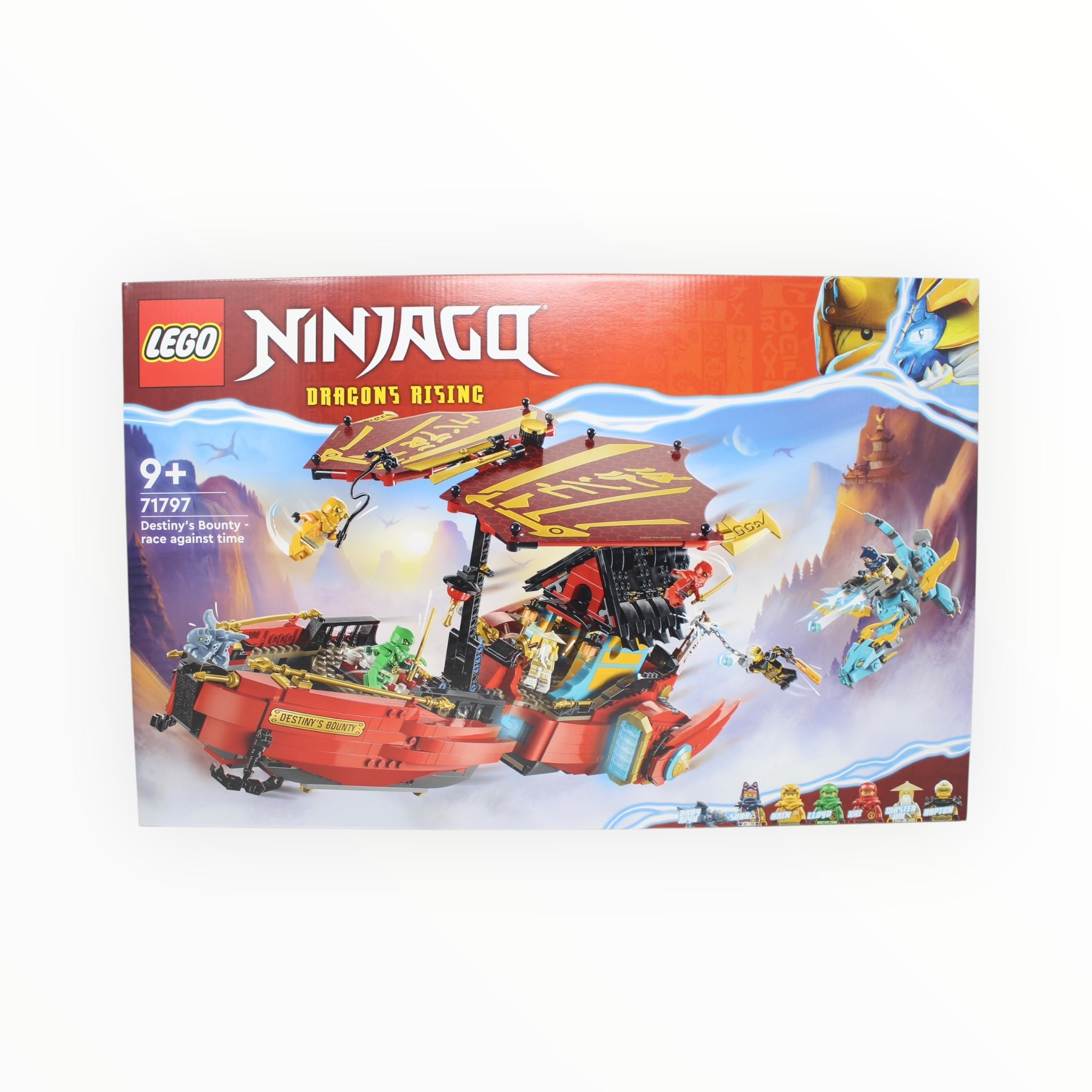 Retired Set 71797 Ninjago Destiny’s Bounty - race against time