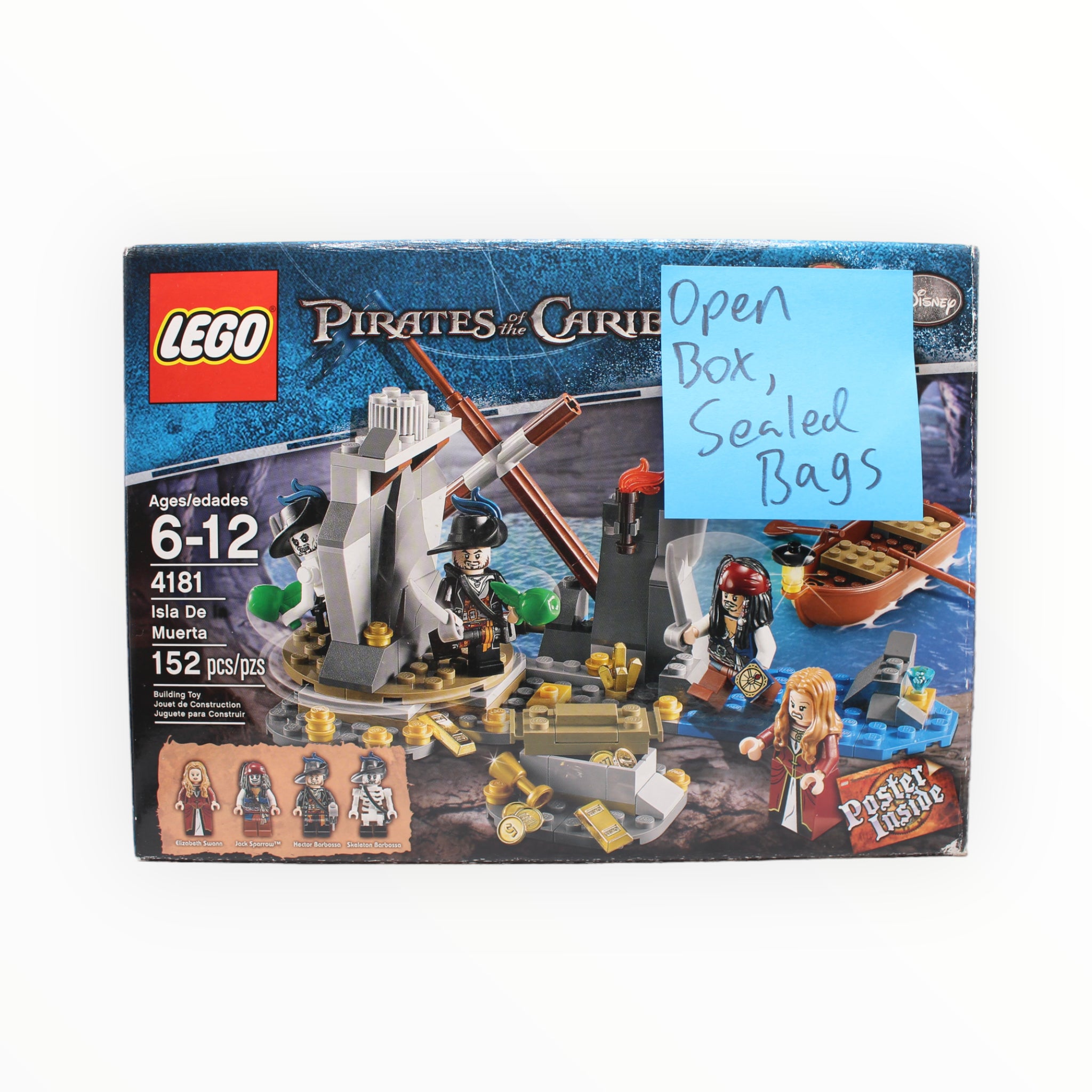 Pirates purchases of the Caribbean: Isla De Muerta Lego 4181 New Sealed