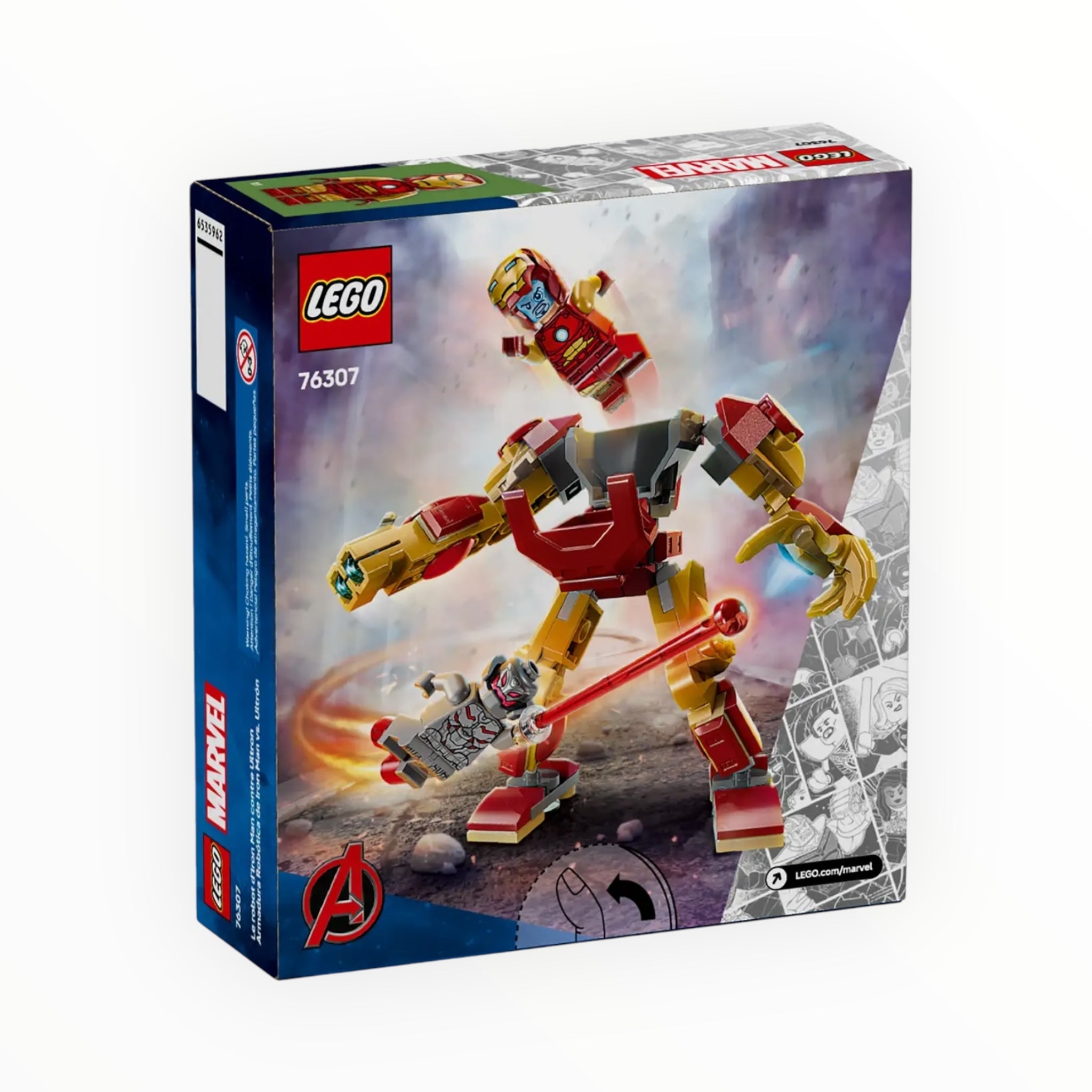 76307 Marvel Iron Man Mech vs. Ultron