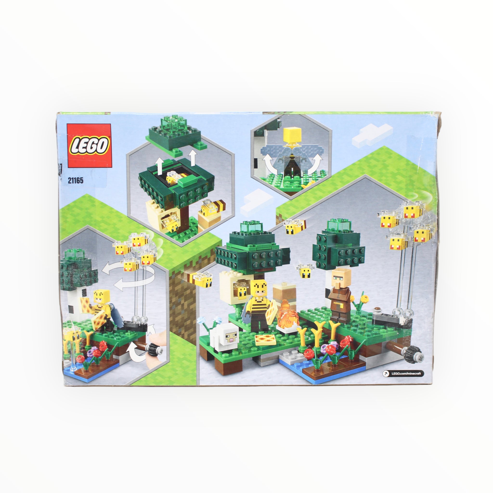 Certified Used Set 21165 Minecraft The Bee Farm open box sealed bags