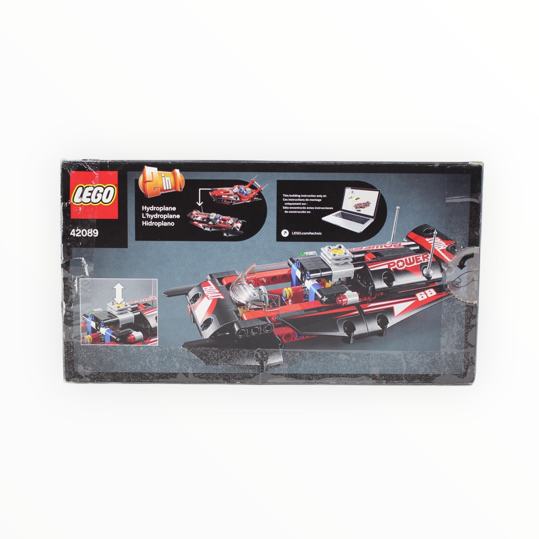 Lego 42089 hydroplane online