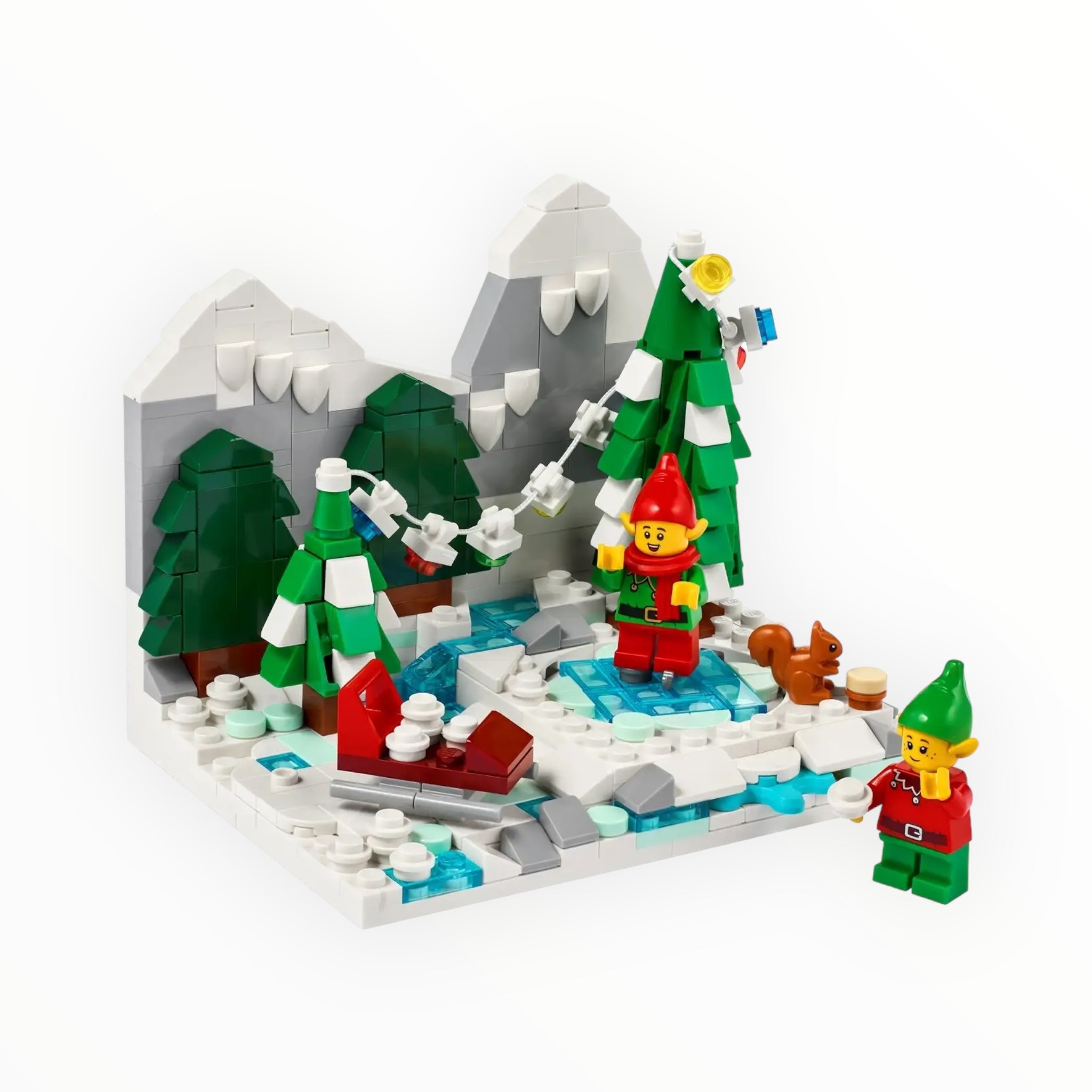 Retired Set 40564 LEGO Winter Elves Scene