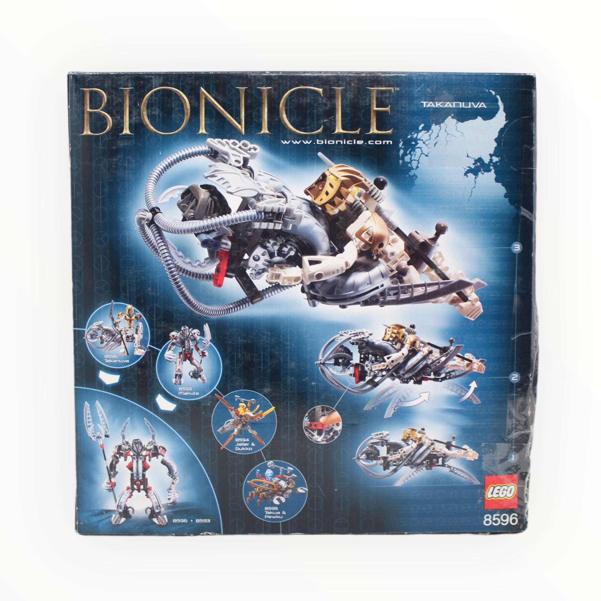 Lego best sale bionicle 8596