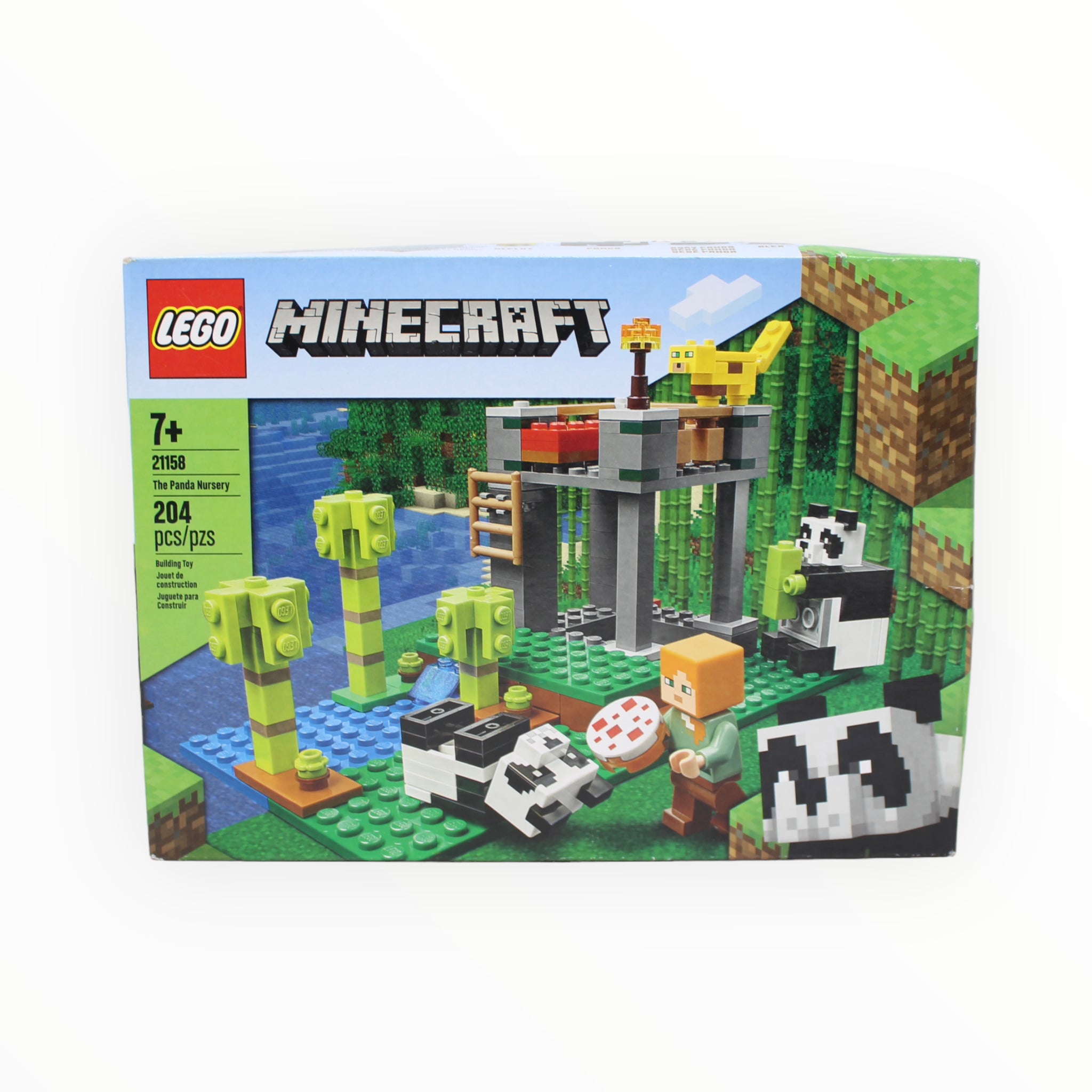 Lego minecraft panda online nursery set