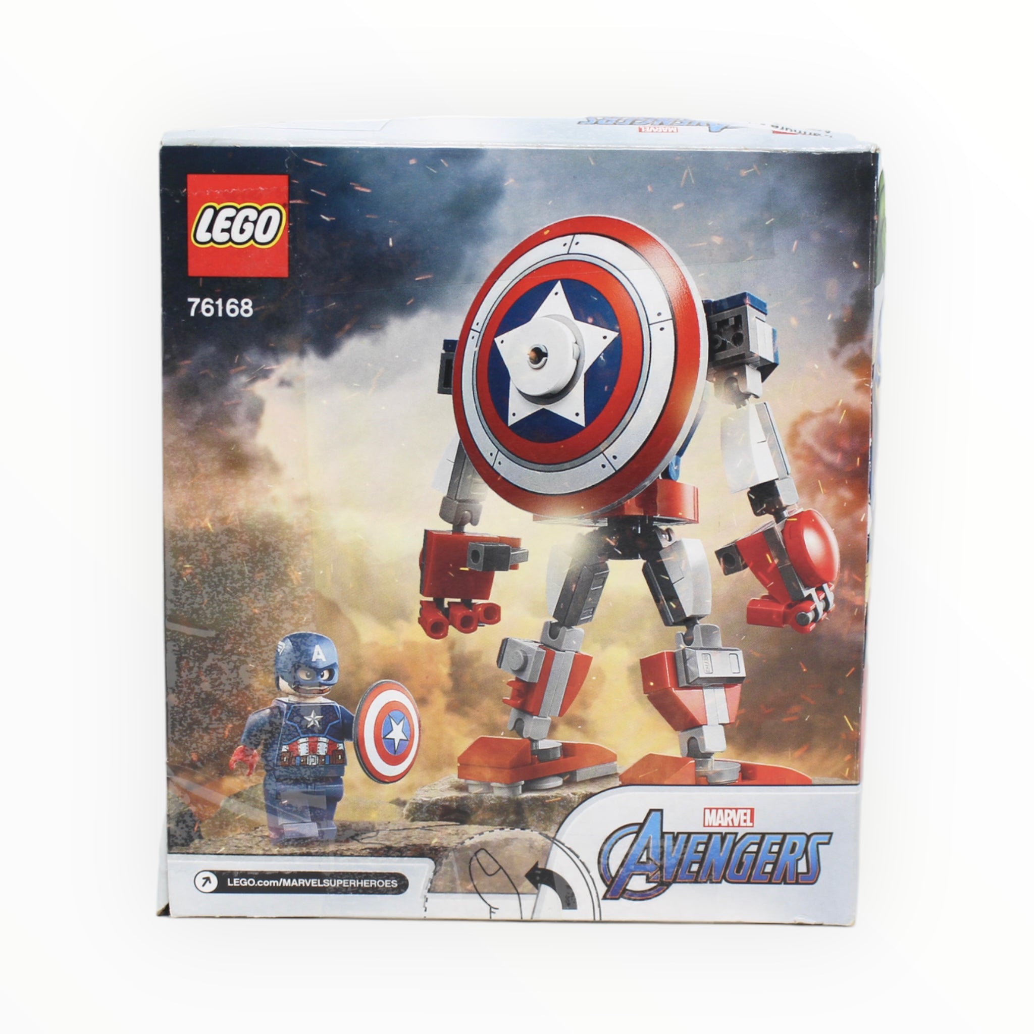 Certified Used Set 76168 Avengers Captain America Mech Armor