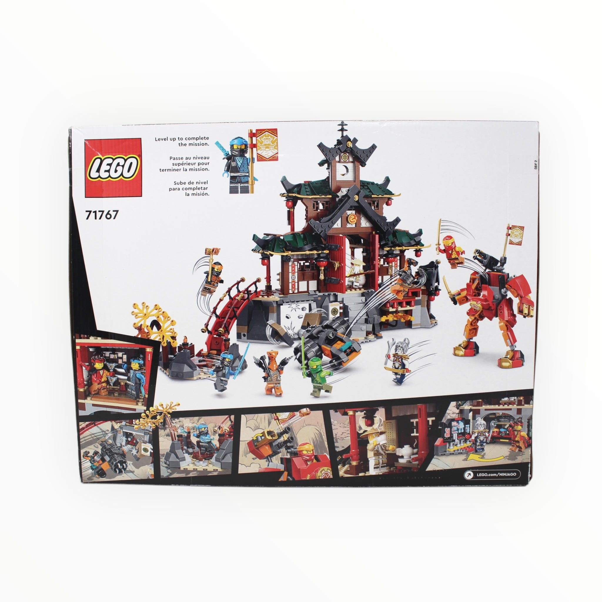 Retired Set 71767 Ninjago Ninja Dojo Temple (damaged box)