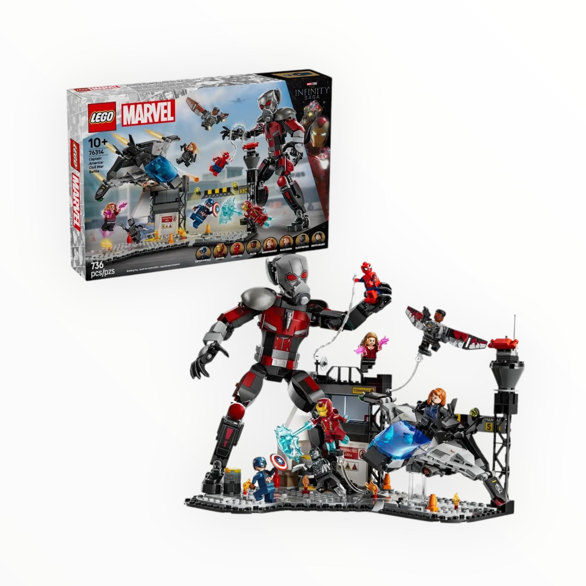 76314 Marvel Captain America: Civil War Action Battle