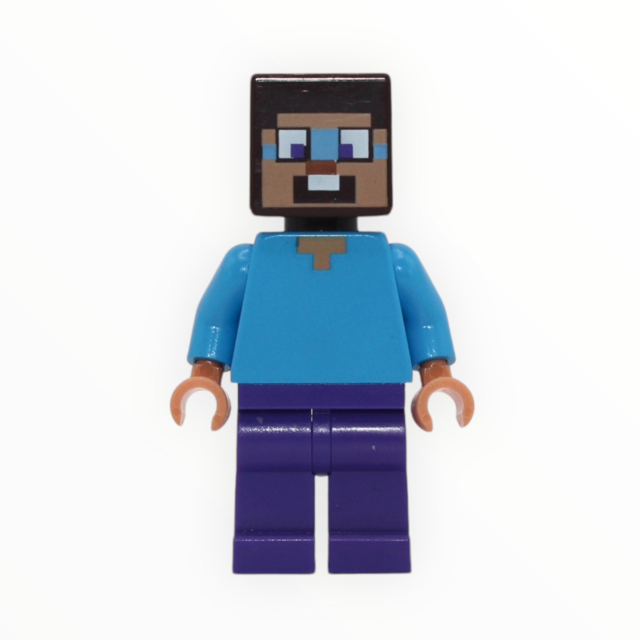 Minecraft Steve (dark azure around eyes, 2024)