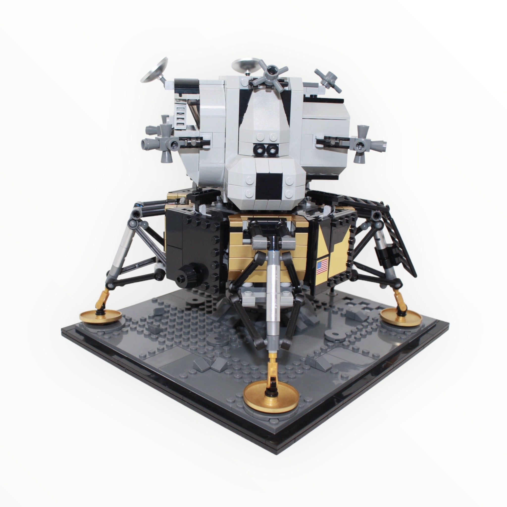 Used Set 10266 Creator NASA Apollo 11 Lunar Lander