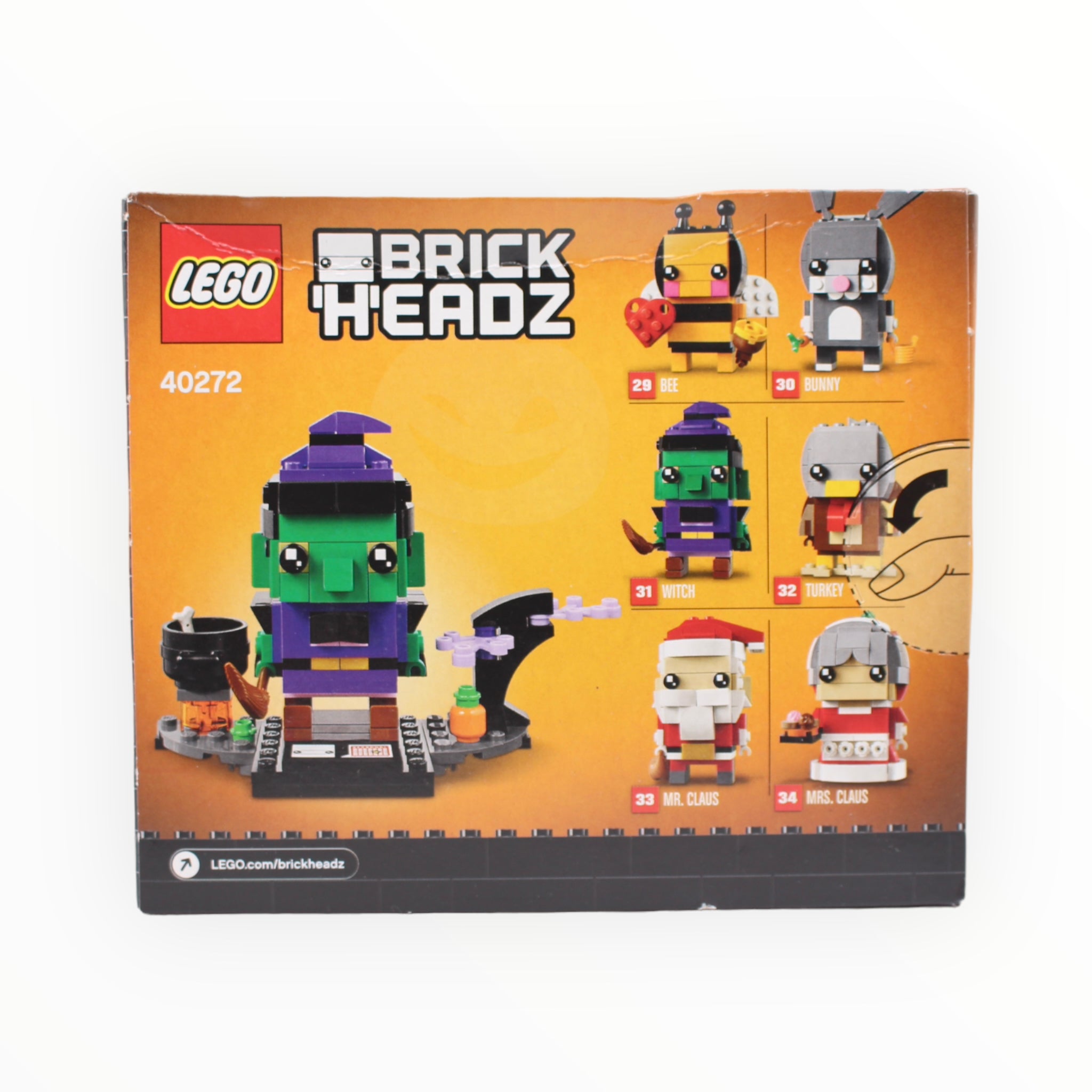 Fashion lego brickheadz halloween witch