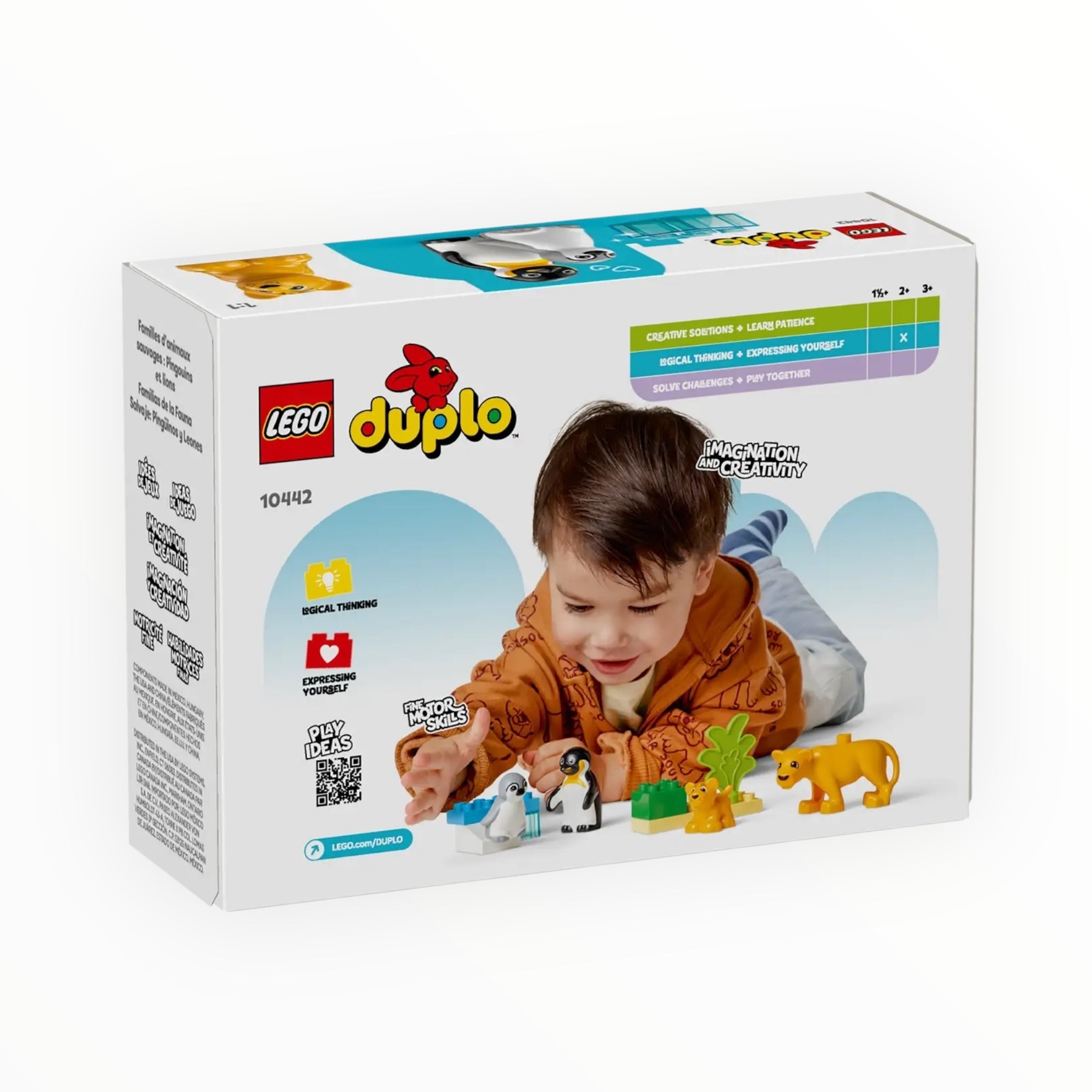 10442 DUPLO Wild Animal Families: Penguins & Lions