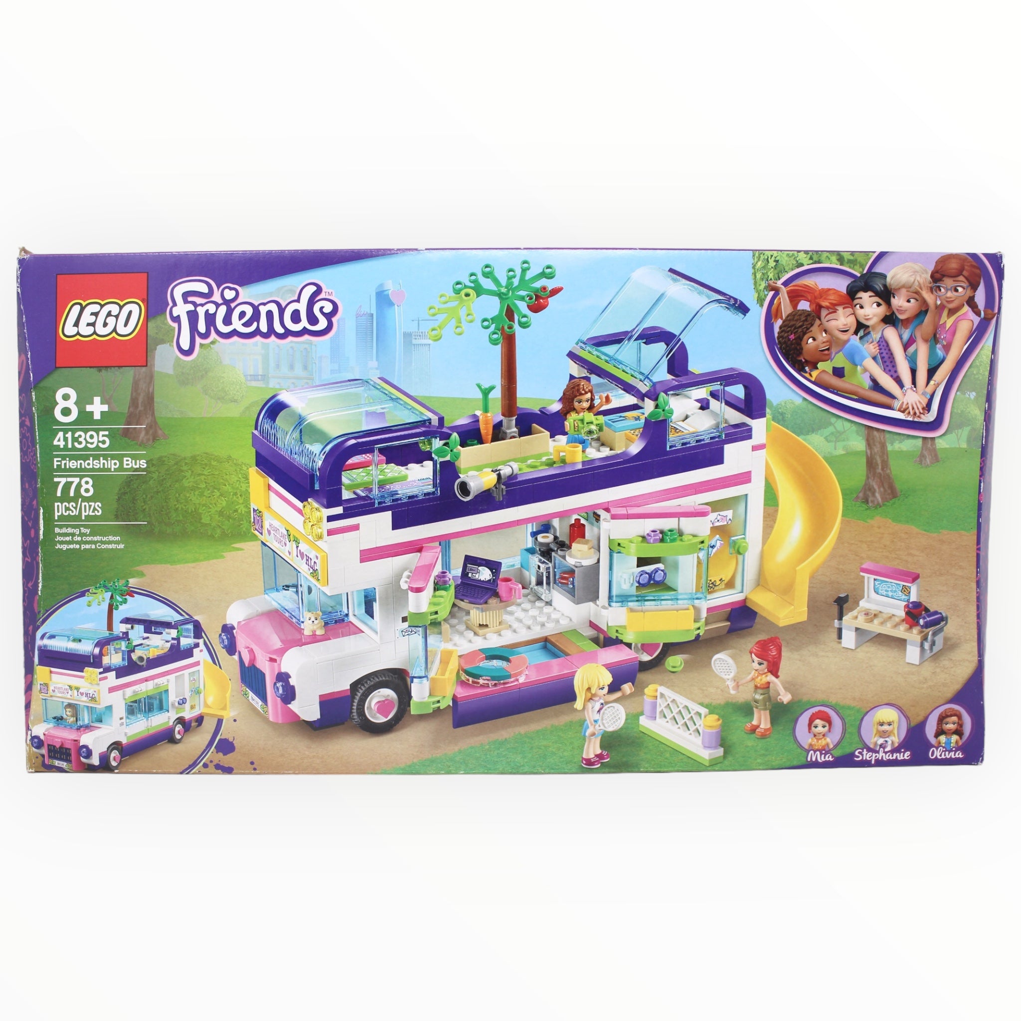 Certified Used Set 41395 Friends Friendship Bus