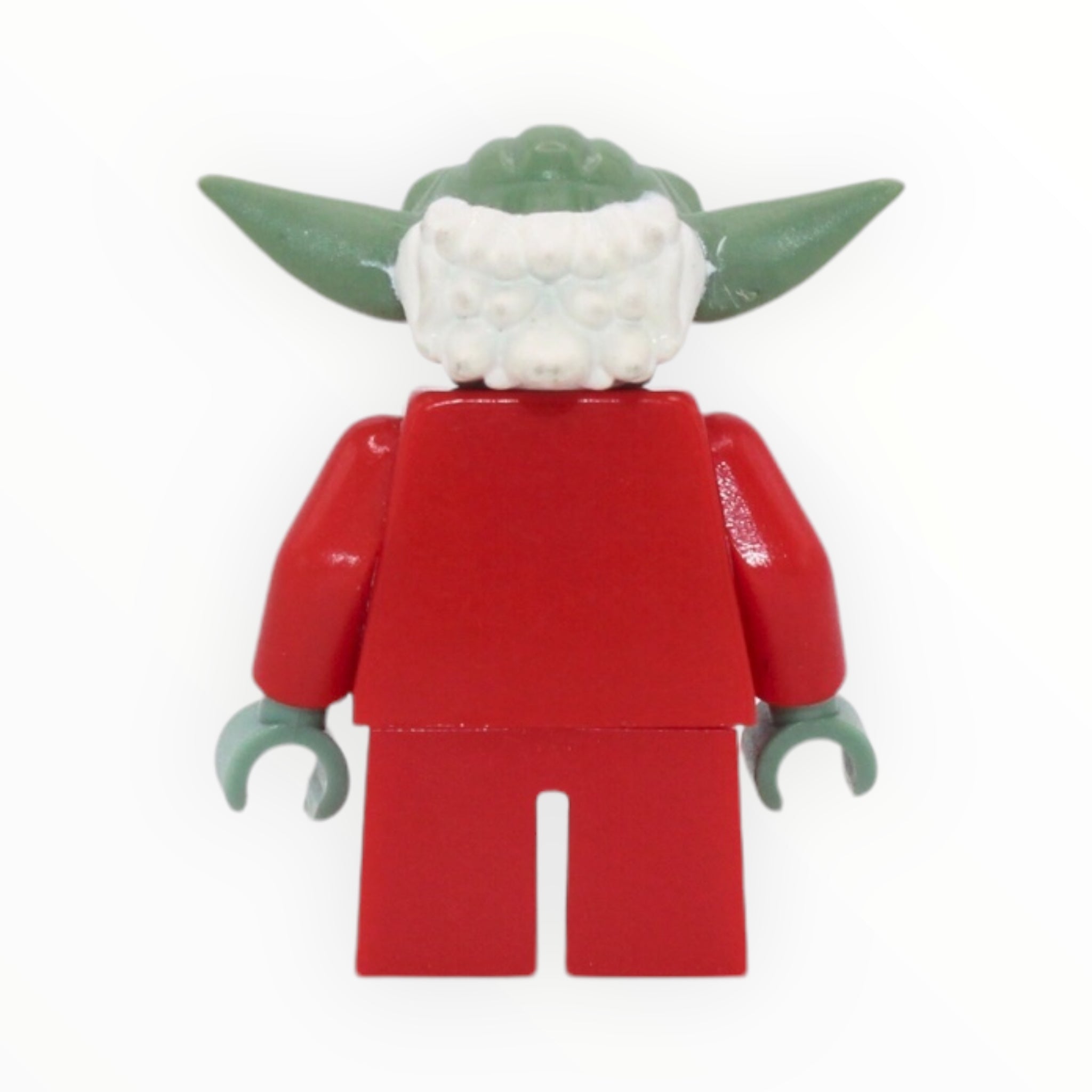 Santa Yoda (white hair, sack)