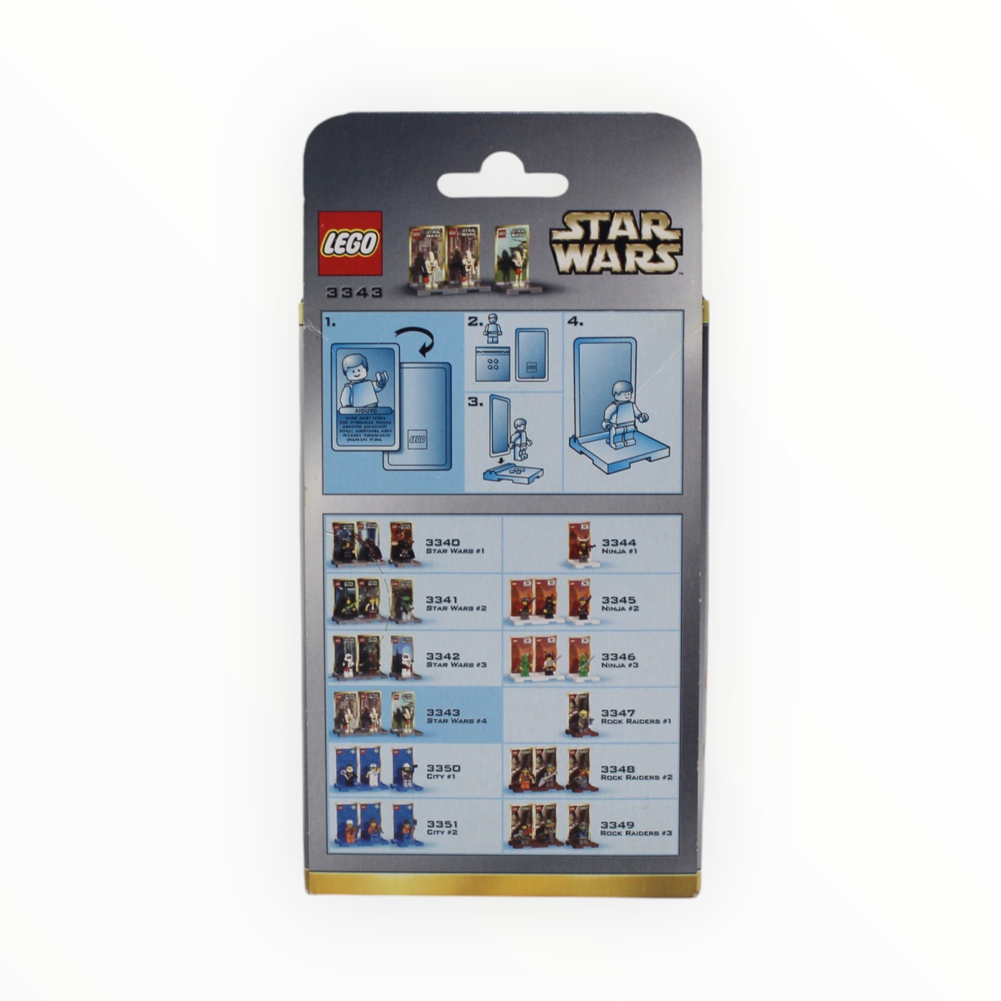 Retired Set 3343 Star Wars Minifigure Pack #4 - Battle Droid