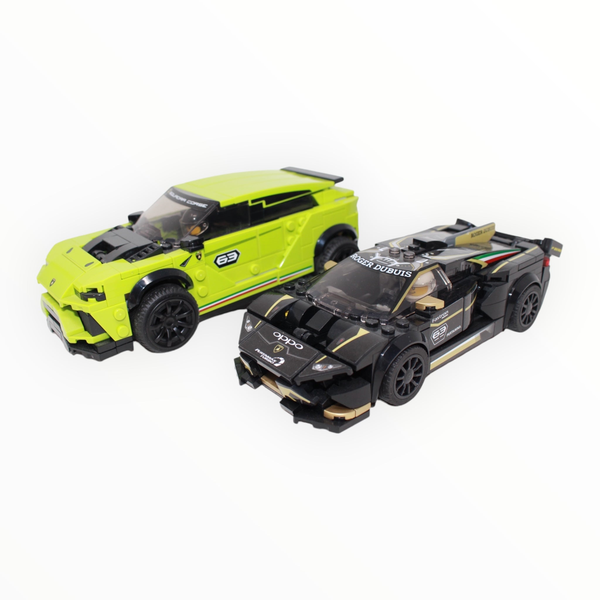 Used Set 76899 Speed Champions Lamborghini Urus ST-X & Lamborghini Huracán Super Trofeo EVO