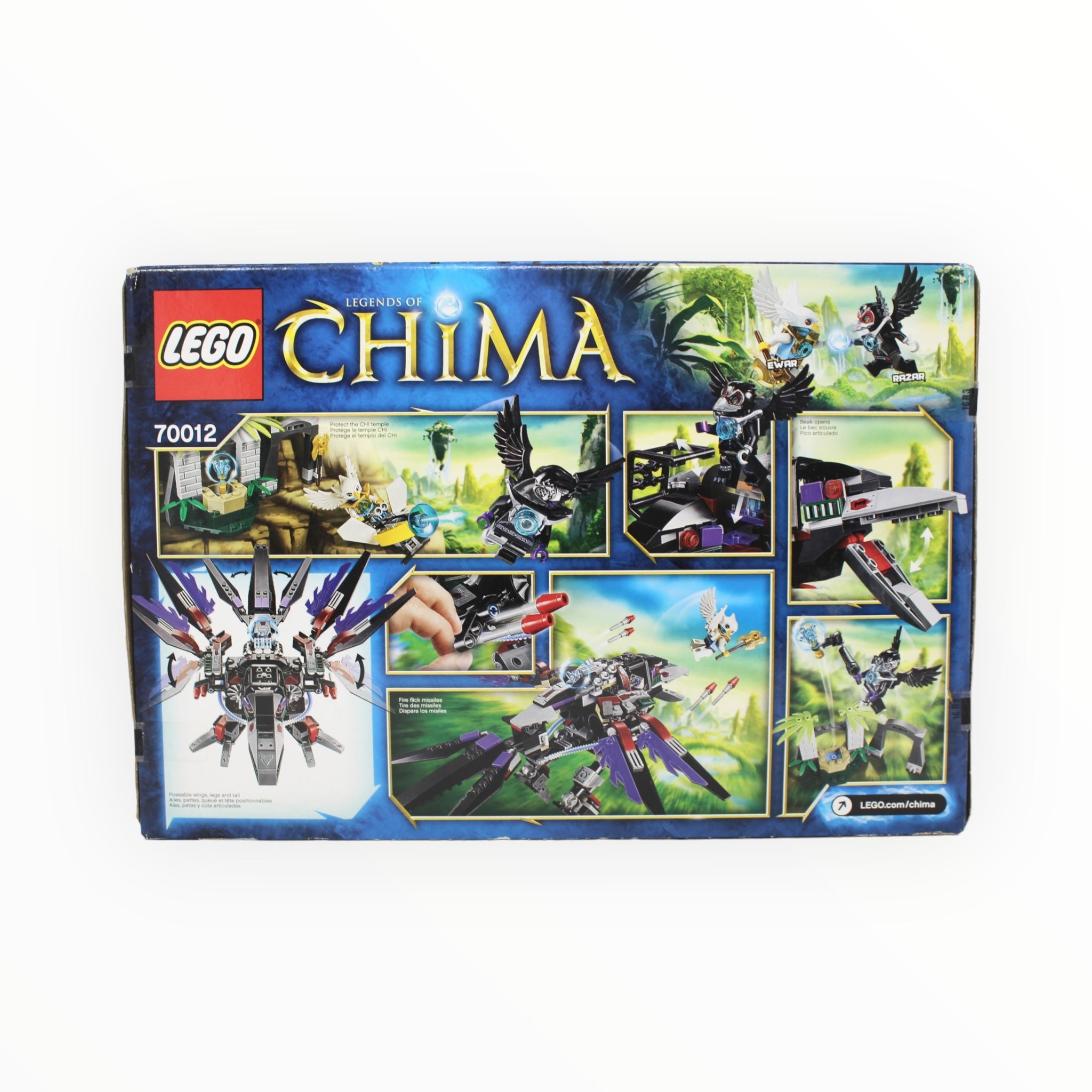 Retired Set 70012 Chima Razar s CHI Raider