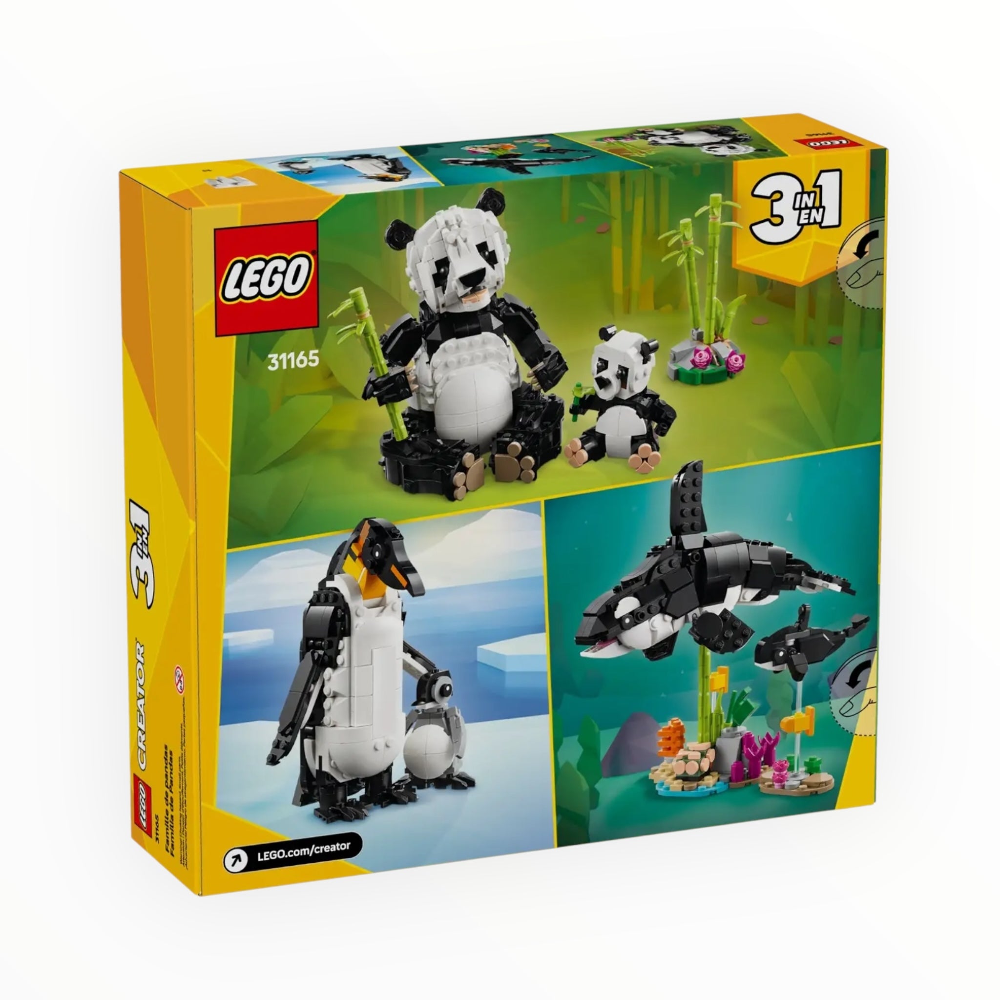 31165 Creator Wild Animals: Panda Family