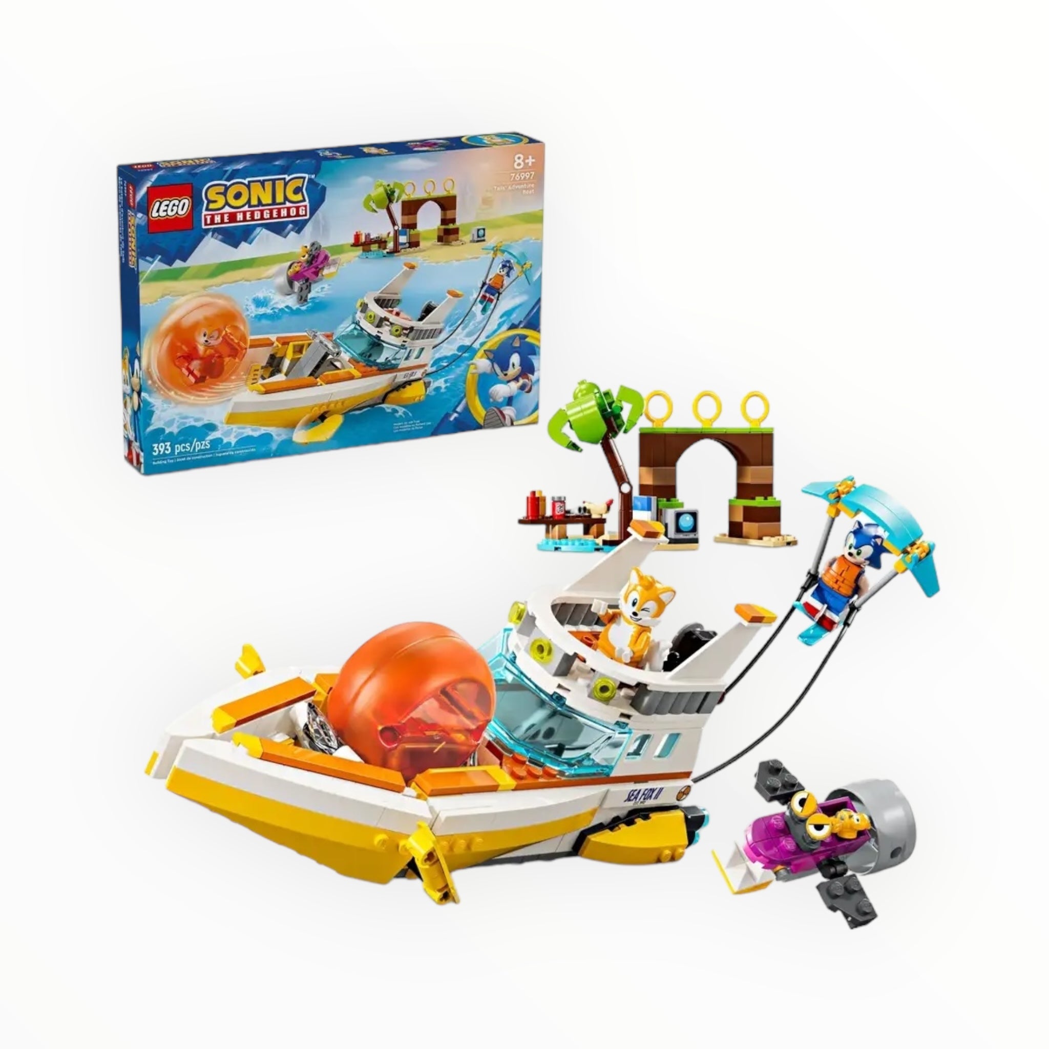 76997 Sonic the Hedgehog Tails’ Adventure Boat