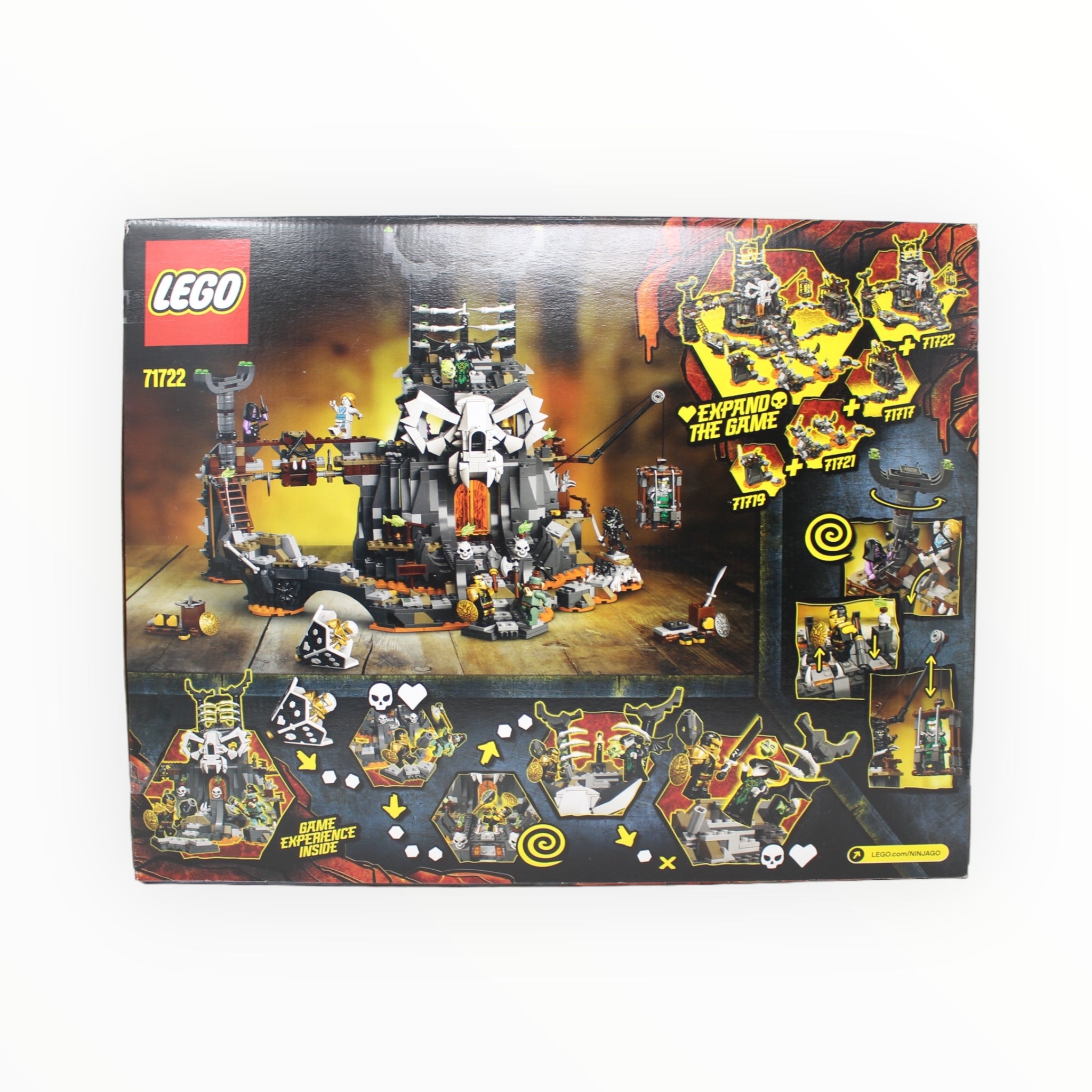 Retired Set 71722 Ninjago Skull Sorcerer’s Dungeons