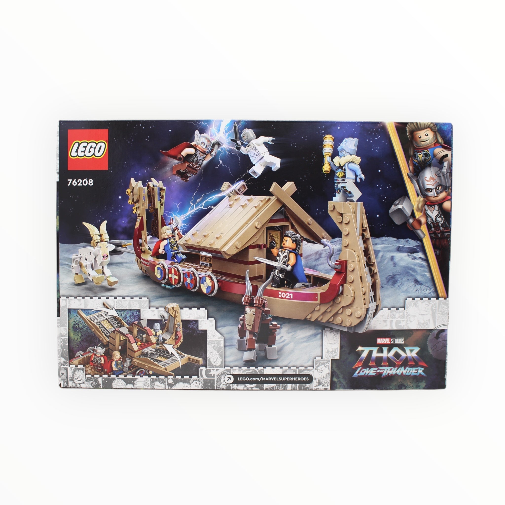 Marvel The Goat Boat 76208 Building Set - hotsell Thor Set with Toy Ship