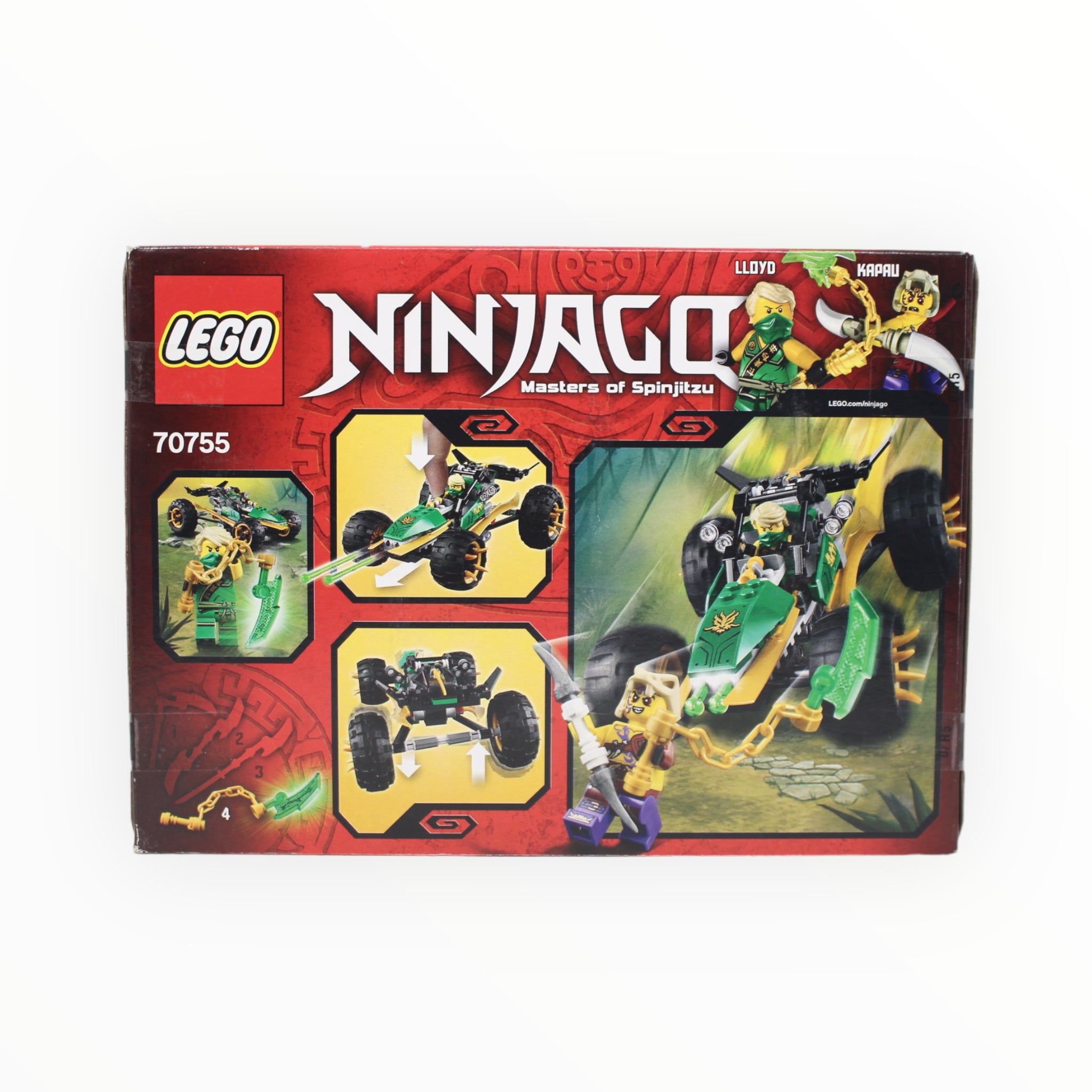 Lego ninjago discount jungle raider 70755