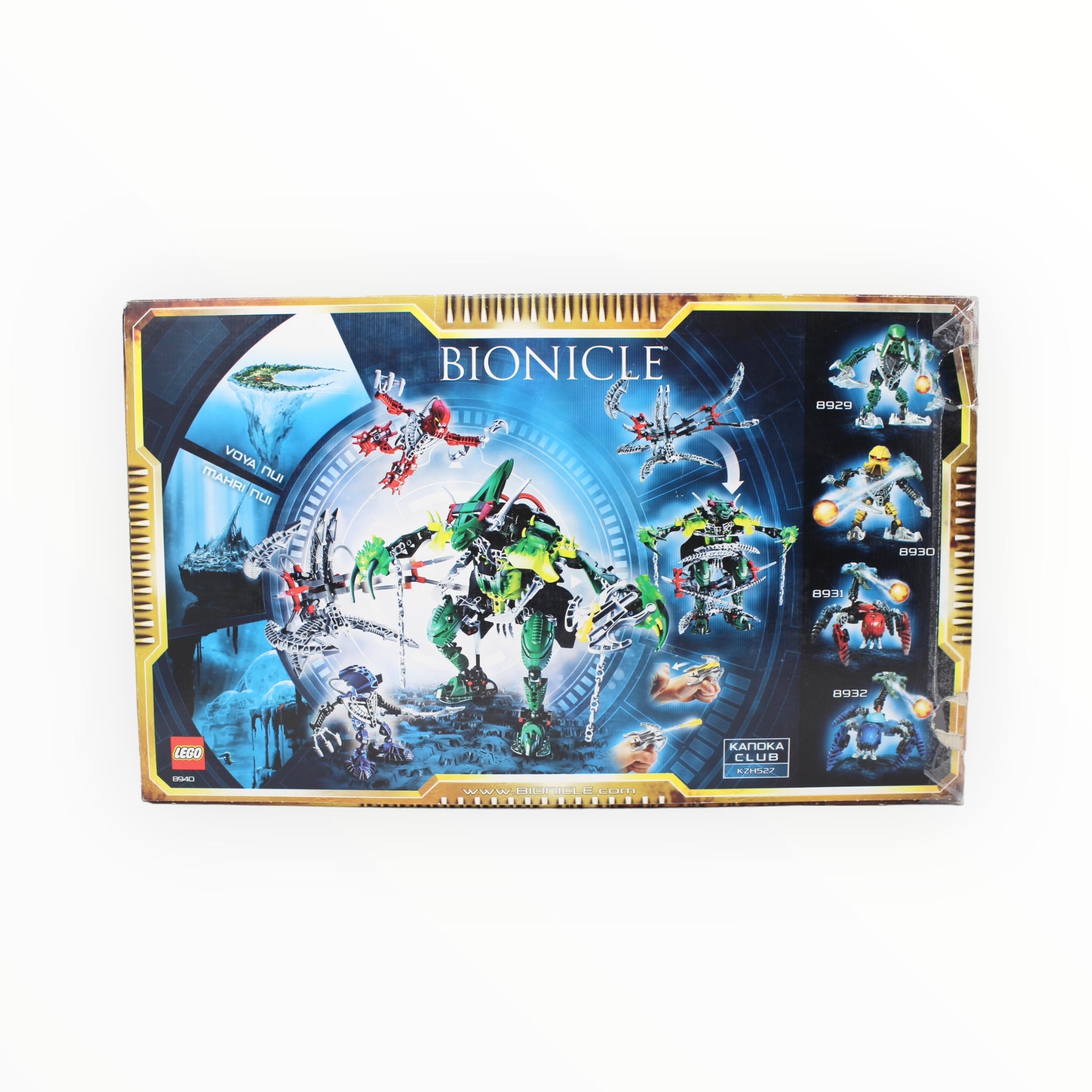 Certified Used Set 8940 Bionicle Karzahni