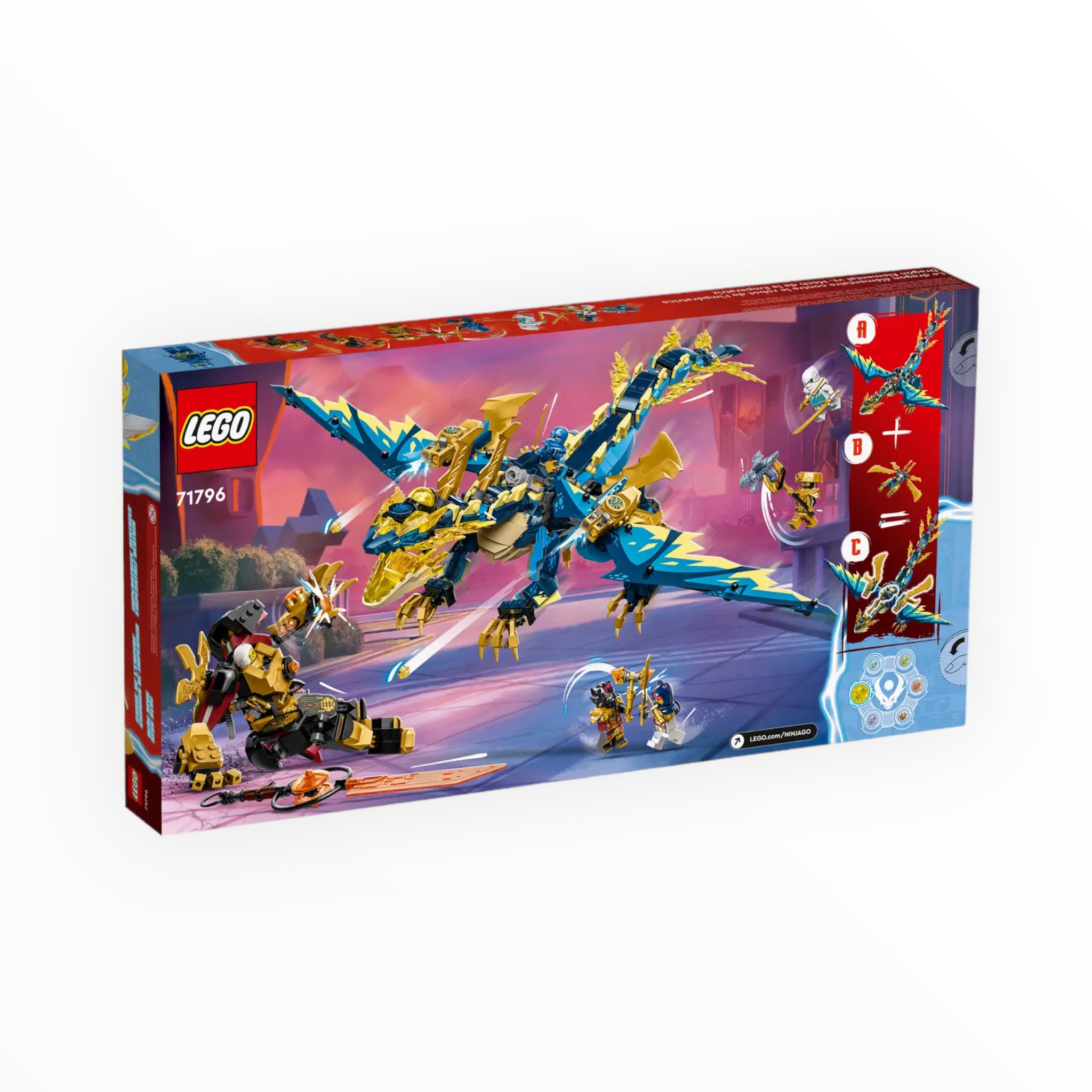 71796 Ninjago Elemental Dragon vs. The Empress Mech