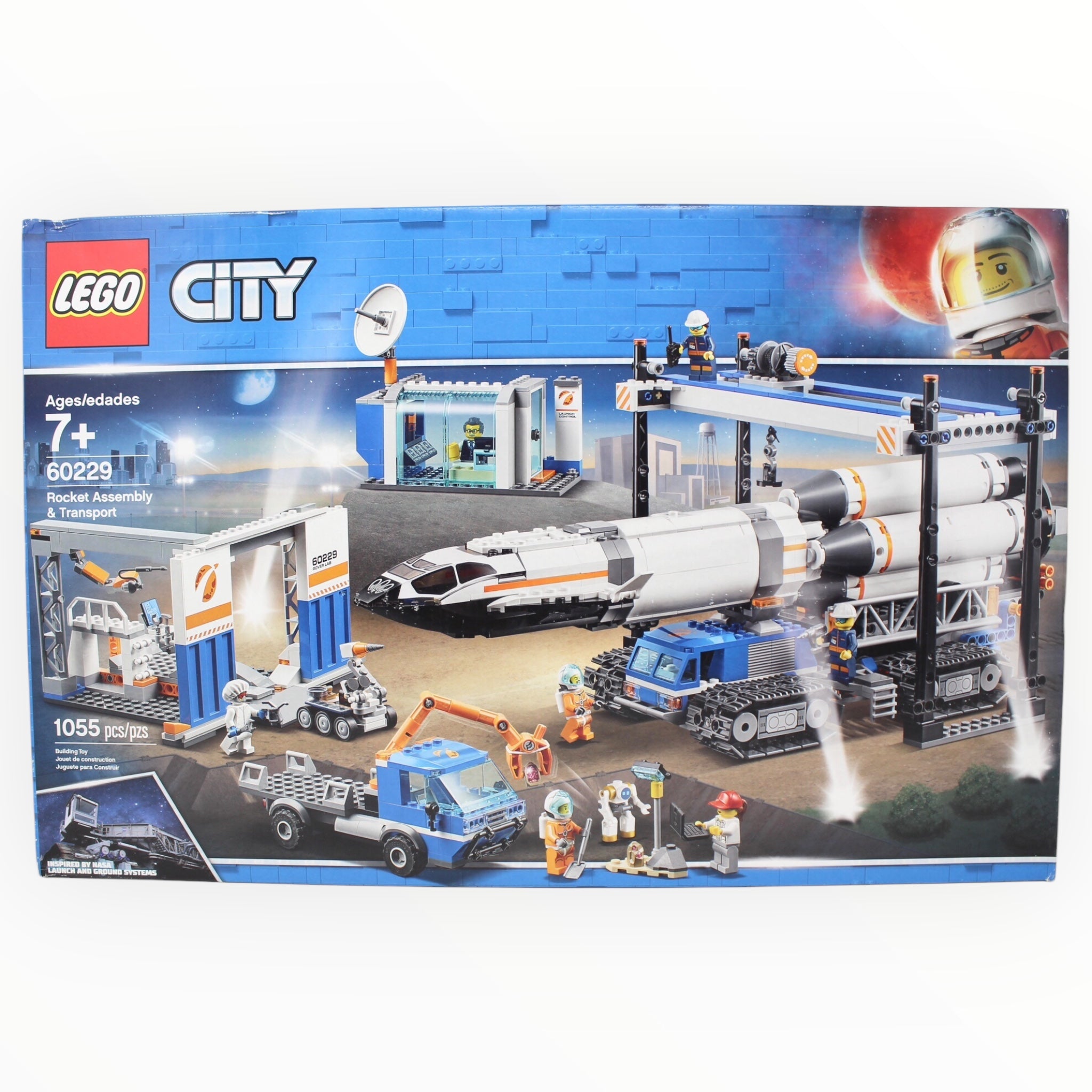 Retired Set 60229 City Rocket Assembly & Transport