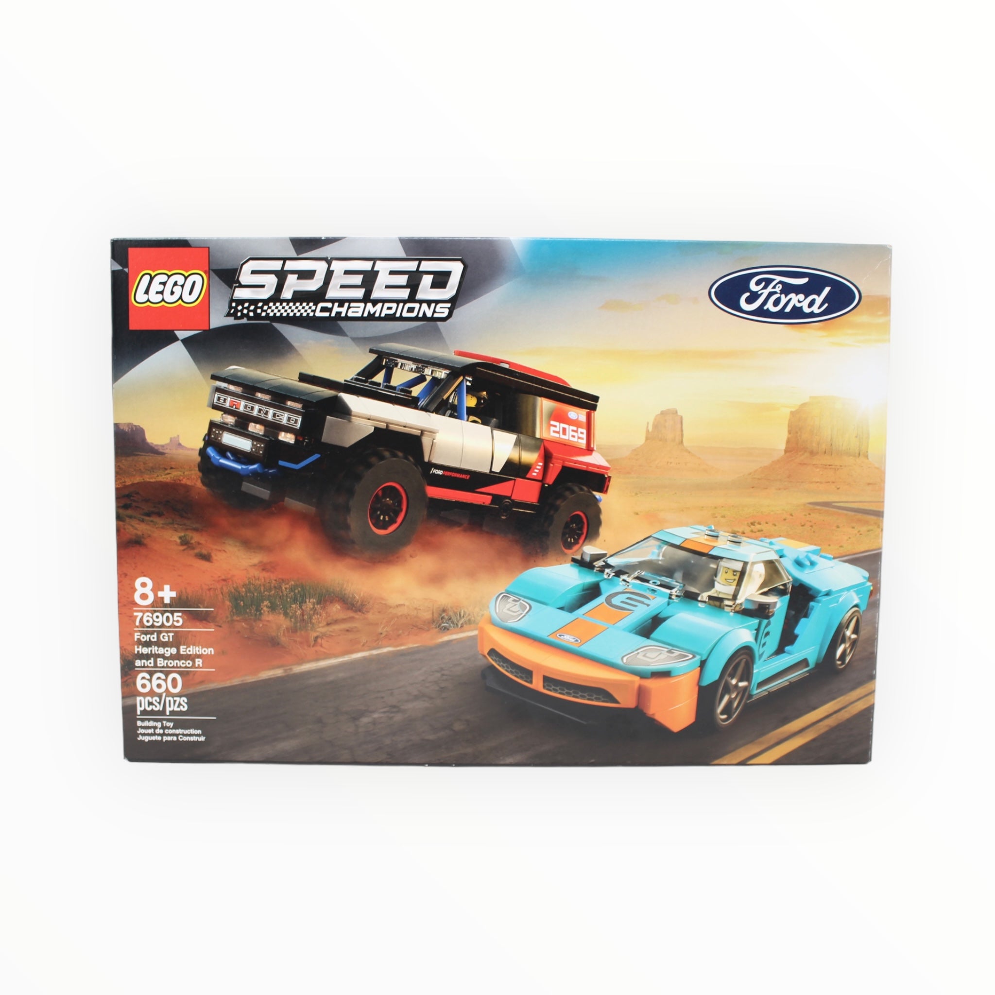 LEGO Speed Champions shops Ford GT & Bronco R retired 76905