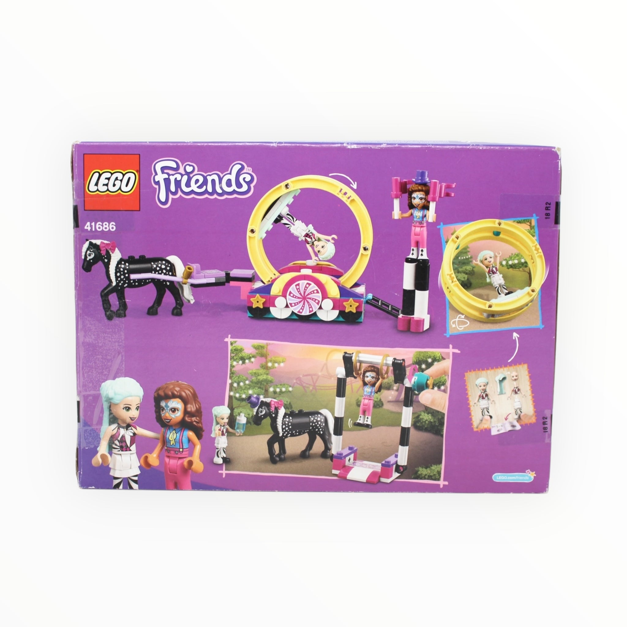 Certified Used Set 41686 Friends Magical Acrobatics (open box, sealed bags)