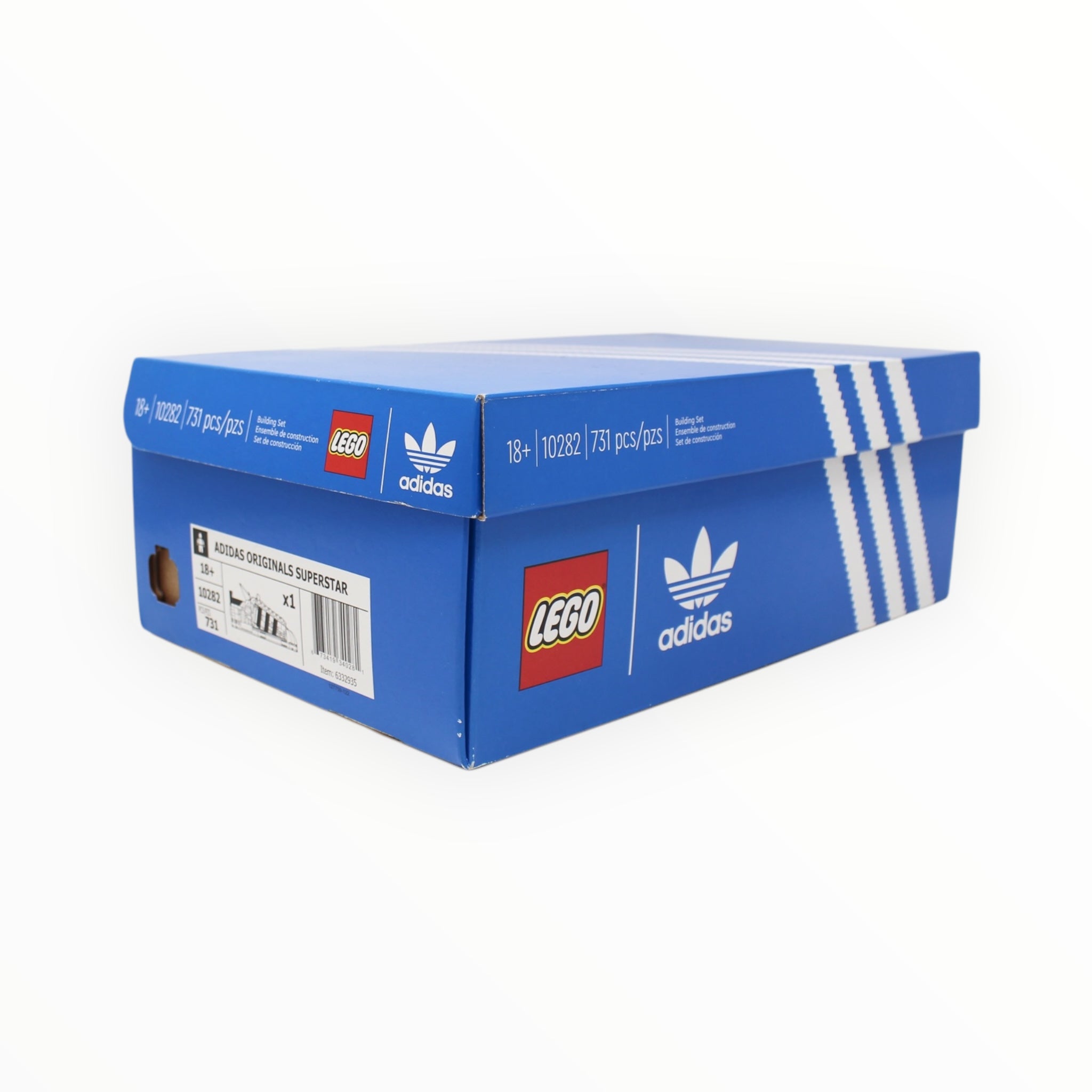 Certified Used Set 10282 LEGO Adidas Originals Superstar (open box, sealed bags)