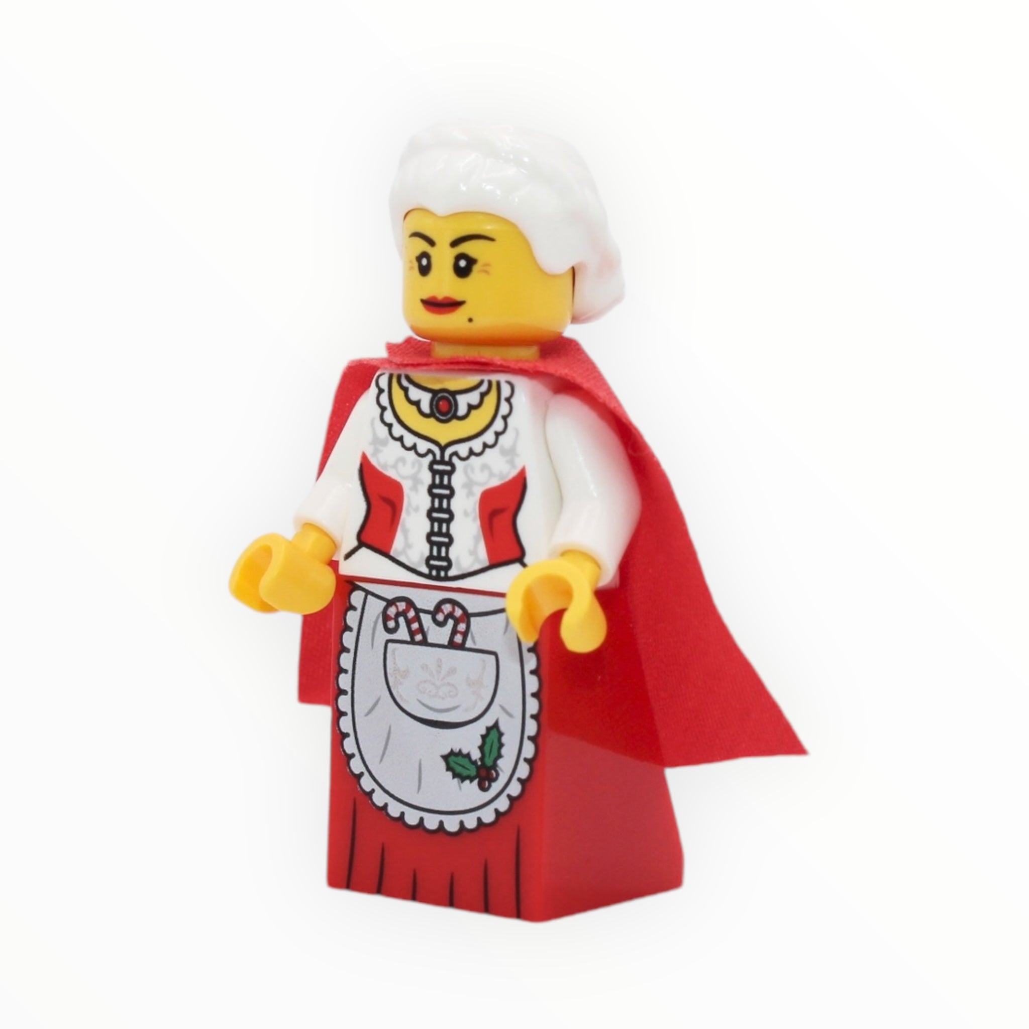 Mrs. Claus (red skirt and cape, 2014)