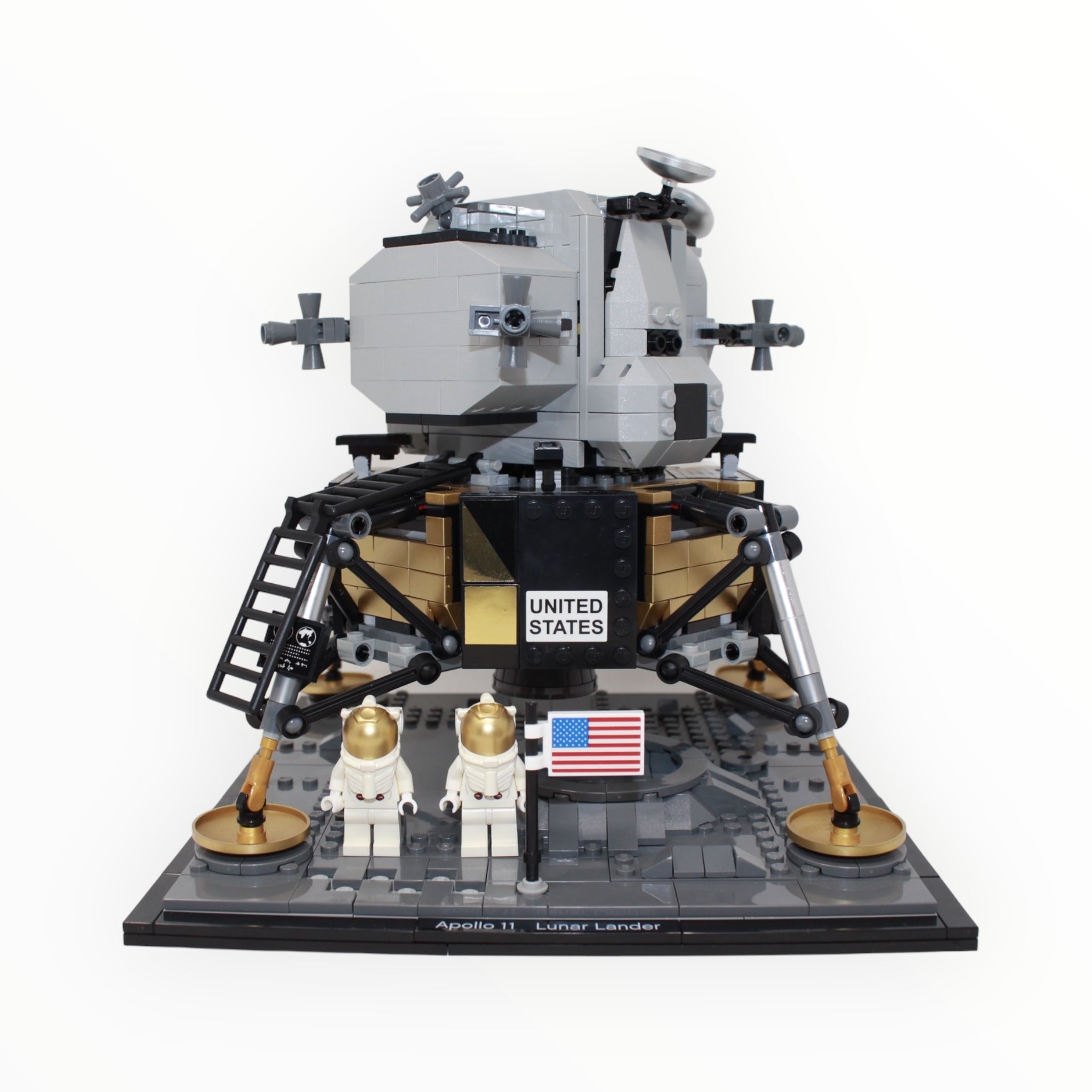 Used Set 10266 Creator NASA Apollo 11 Lunar Lander